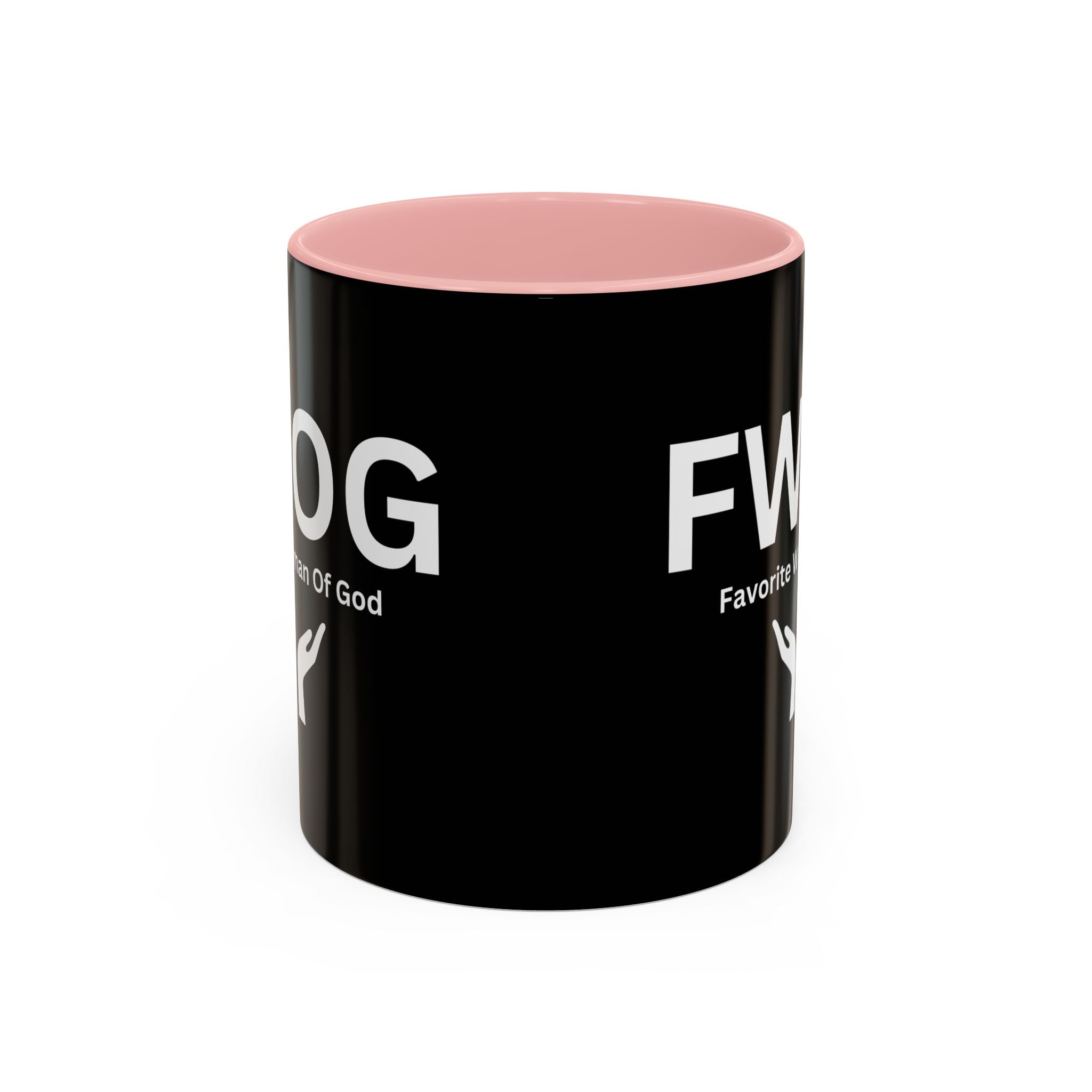 Favorite Woman of God (FWOG) Accent Coffee Mug (11oz, 15oz)