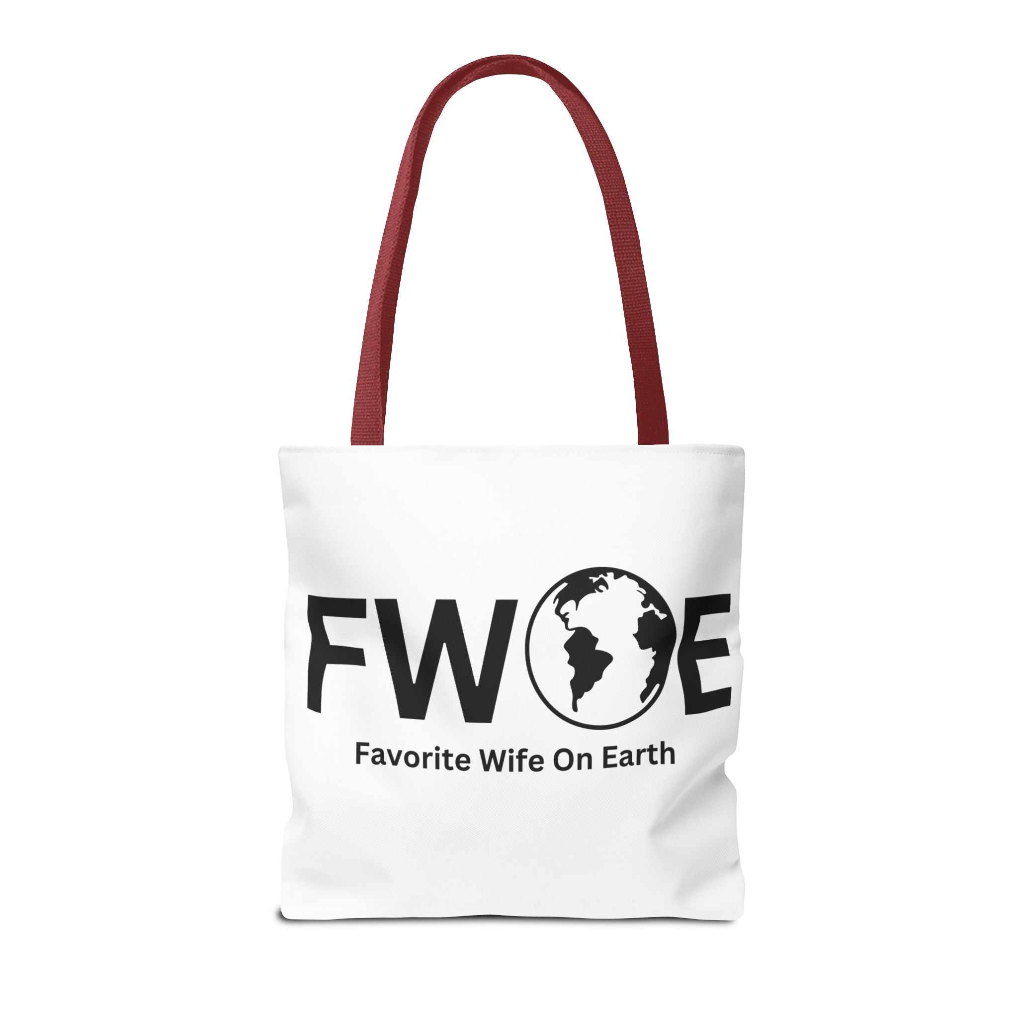 Favorite Wife On Earth (FWOE) Tote Bag - Custom Printed Stylish and Functional Tote
