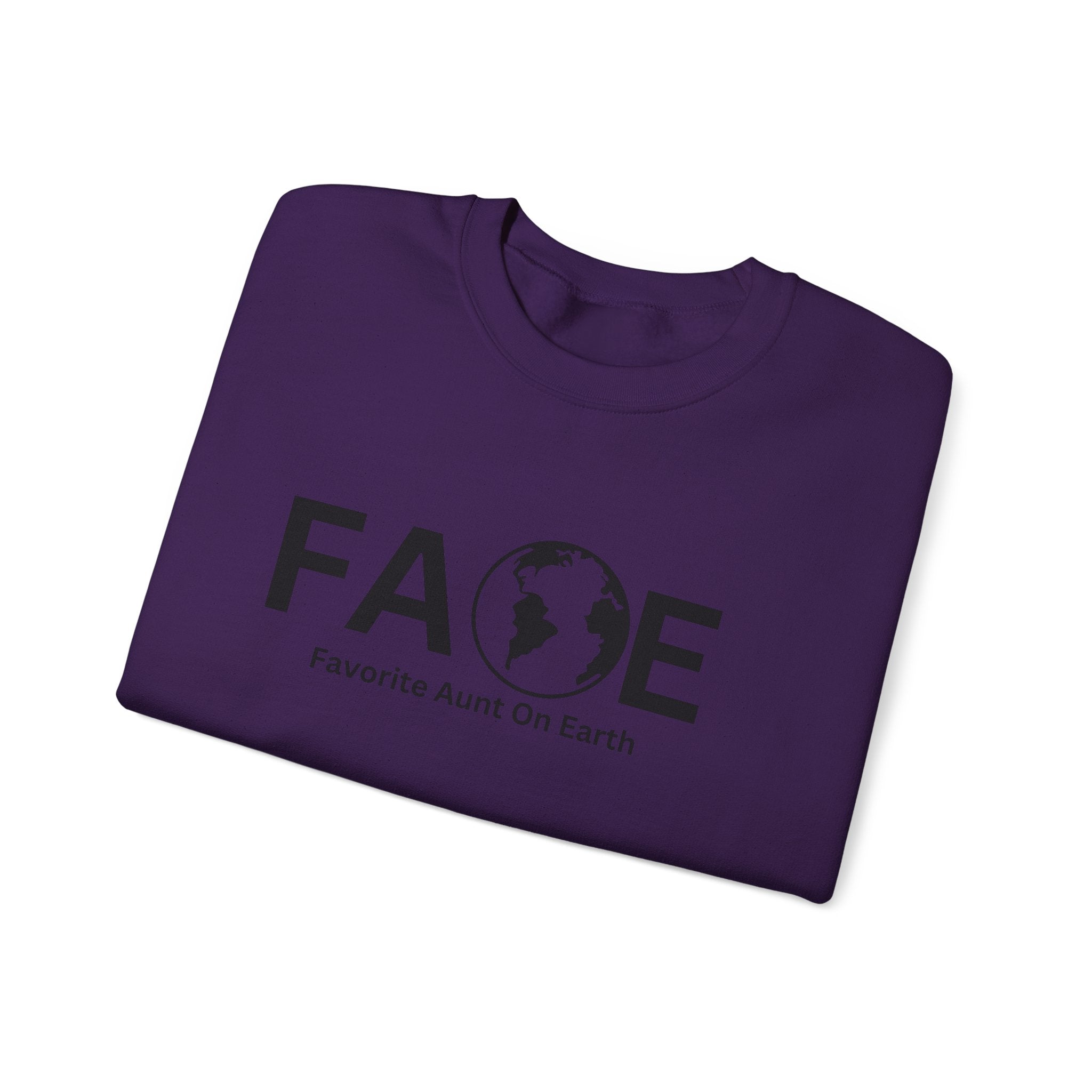 Favorite Aunt On Earth (FAOE) - Unisex Heavy Blend™ Crewneck Sweatshirt