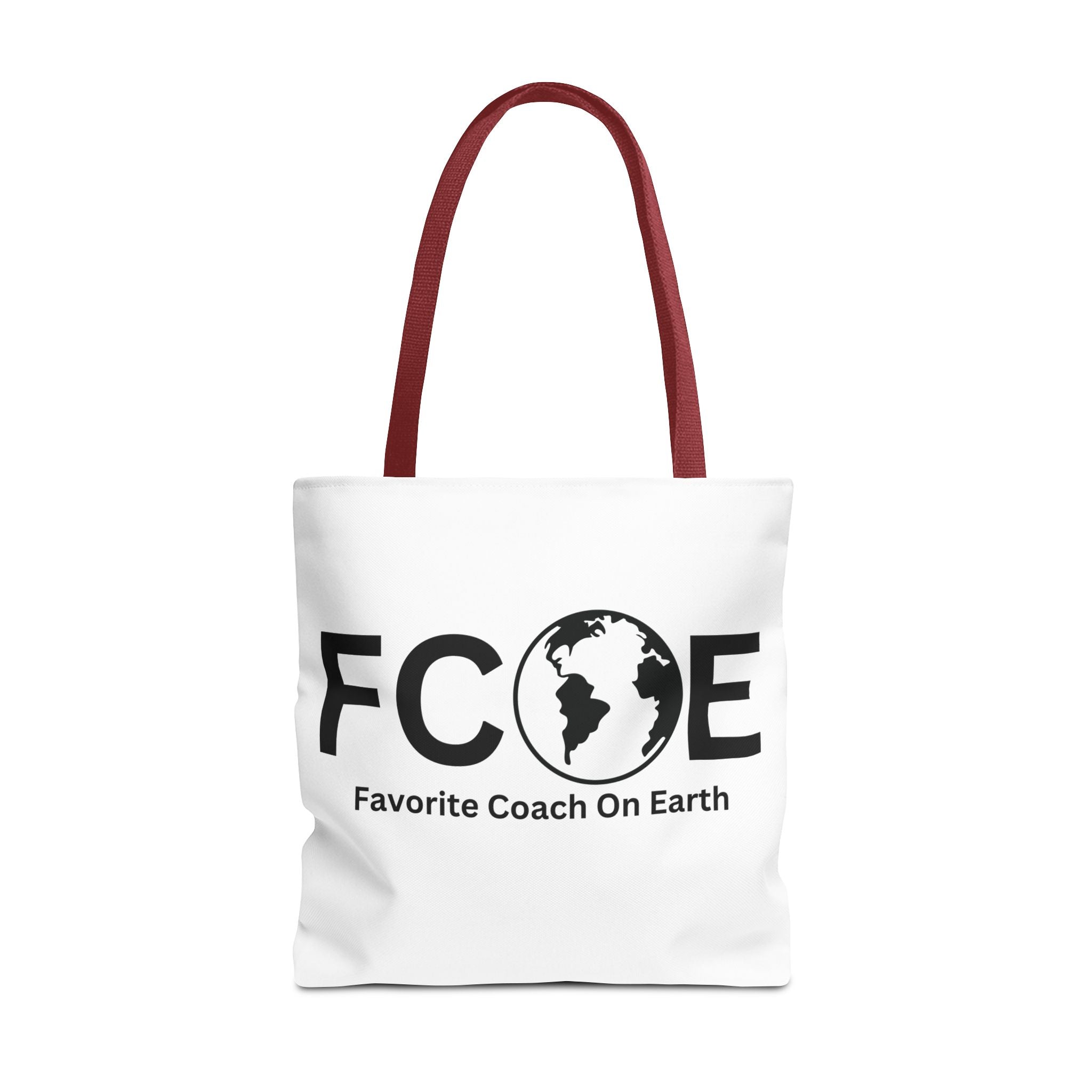 Favorite Coach On Earth (FCOE) Tote Bag - Custom Printed Stylish and Functional Tote