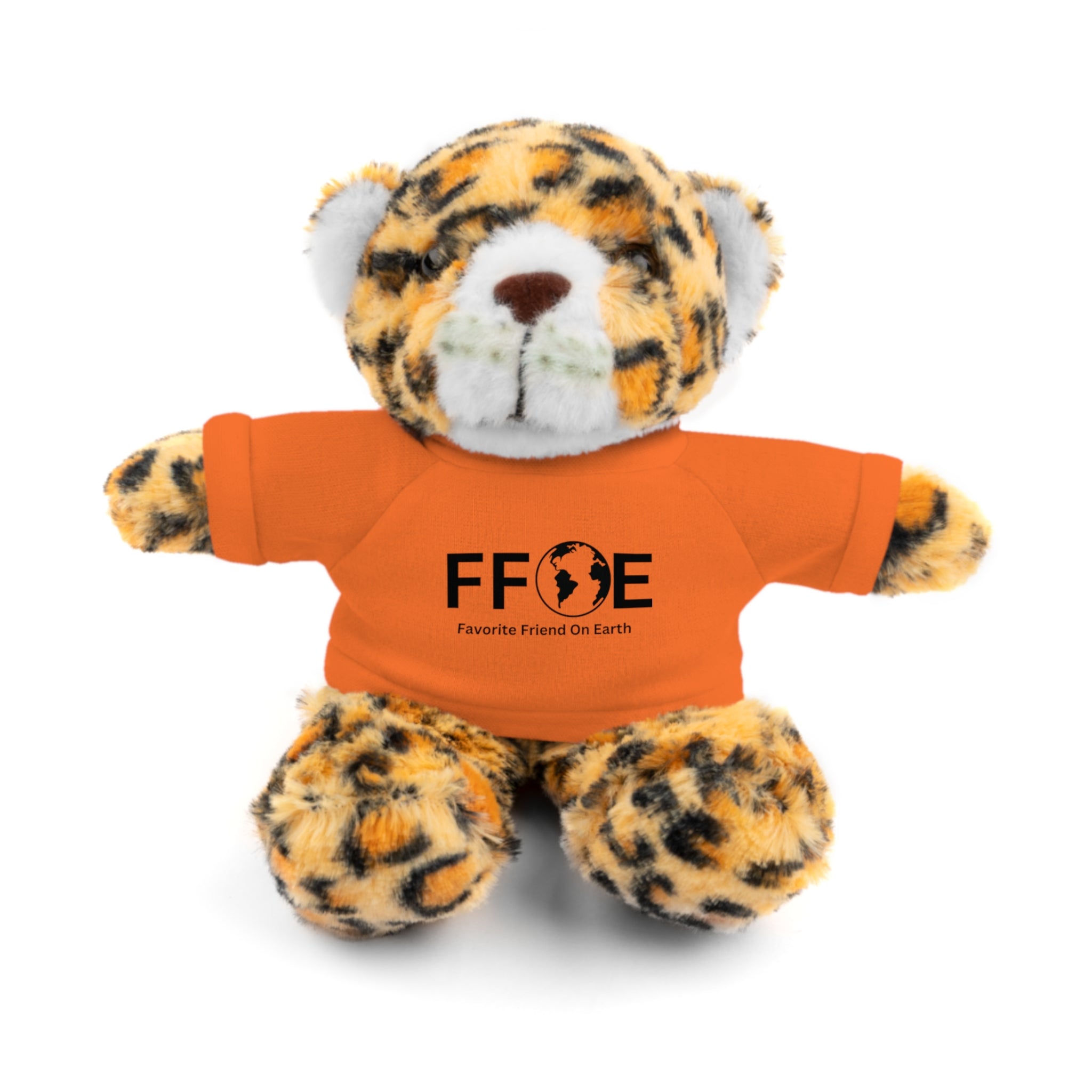 Stuffed Animal Gift – Favorite Friend on Earth (FFOE)– Customizable T-Shirt & Animal