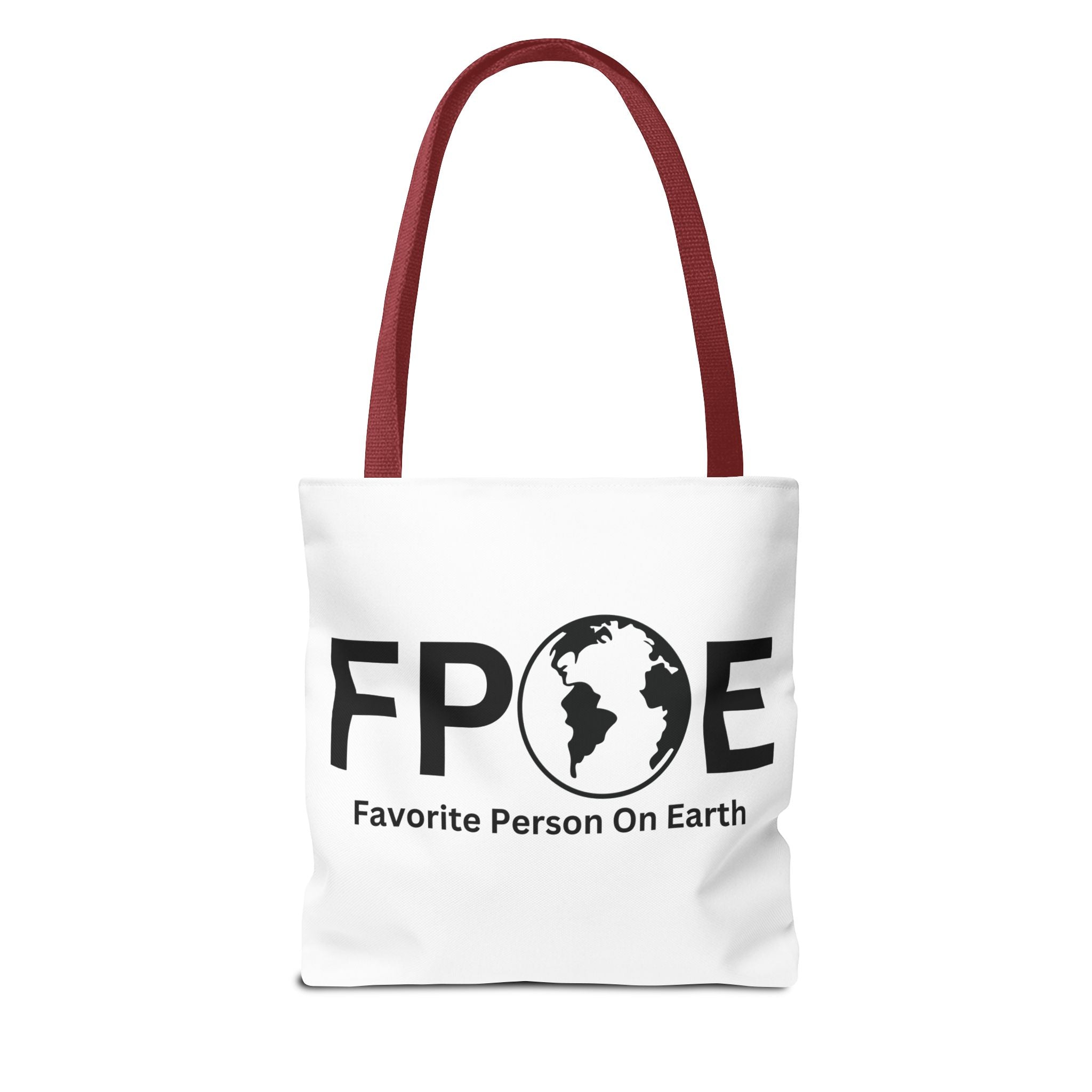 Favorite Person On Earth (FPOE) Tote Bag - Custom Printed Stylish and Functional Tote