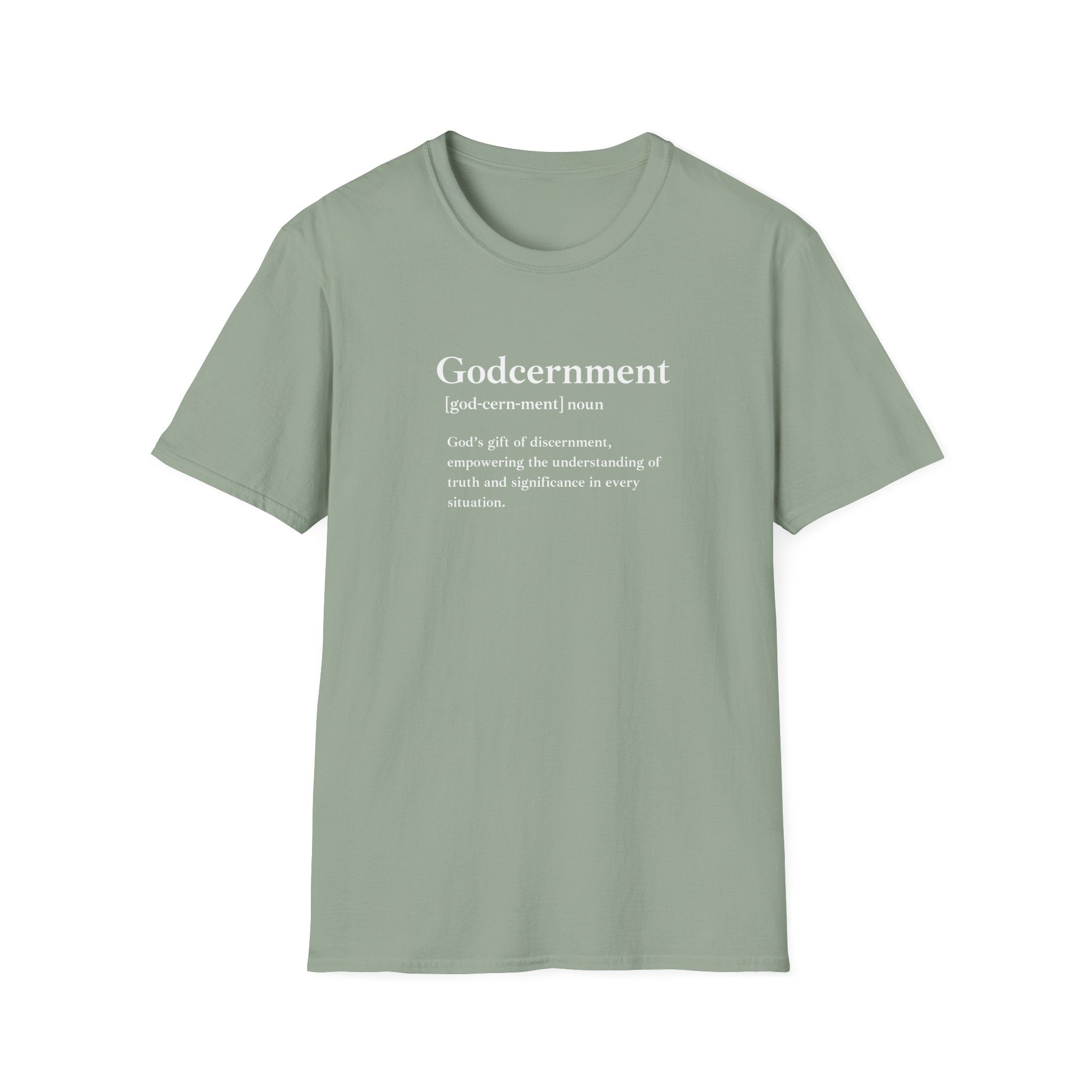 Godcernment Unisex Soft-Style T-Shirt