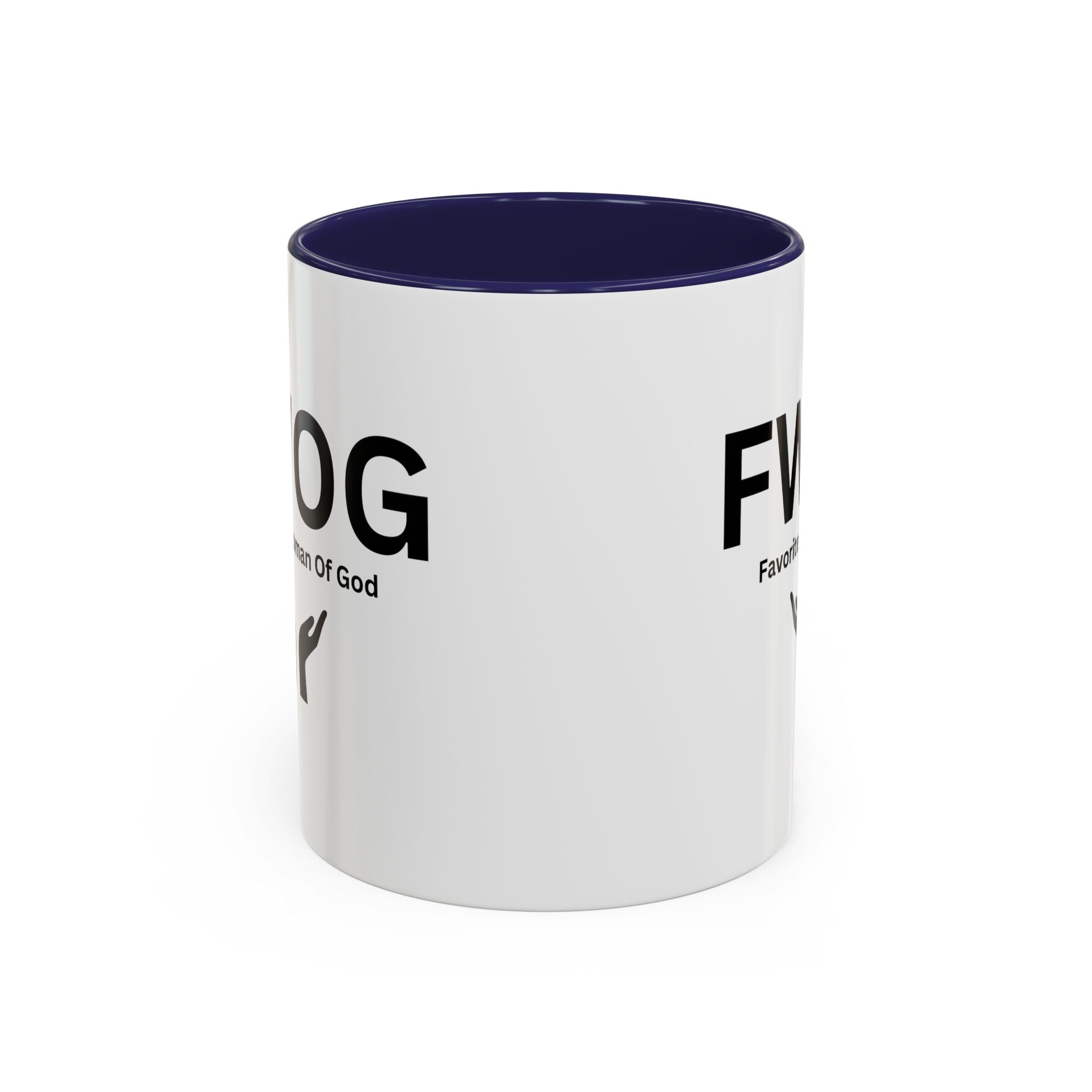 Favorite Woman of God (FWOG) Accent Coffee Mug (11, 15oz)