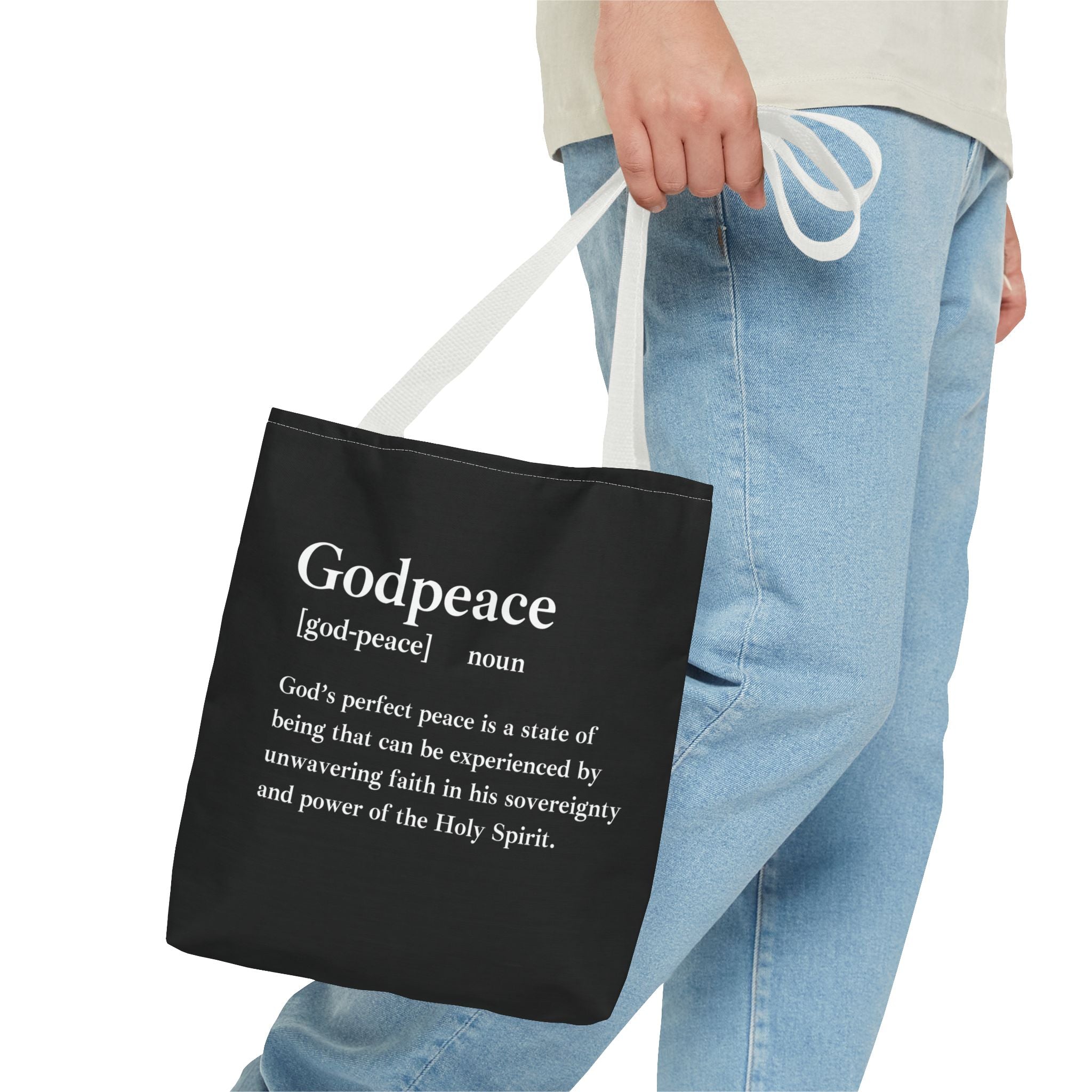 Godpeace Tote Bag - Custom Printed Stylish and Functional Tote
