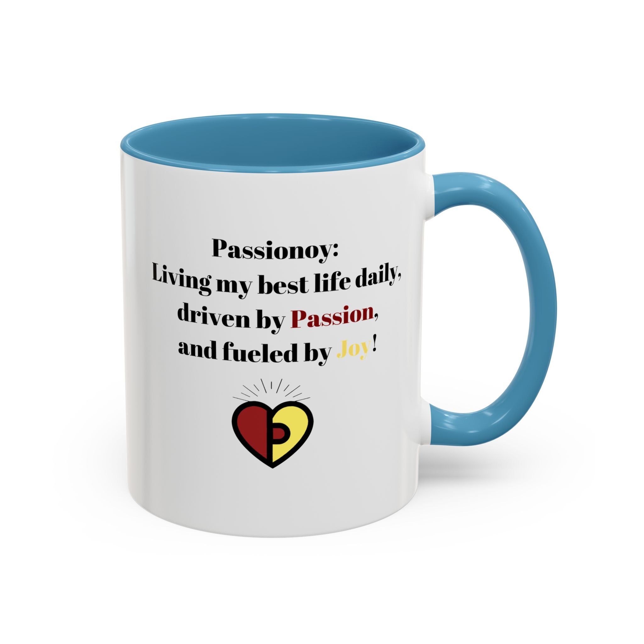Passionoy Statement Accent Coffee Mug (11, 15oz)