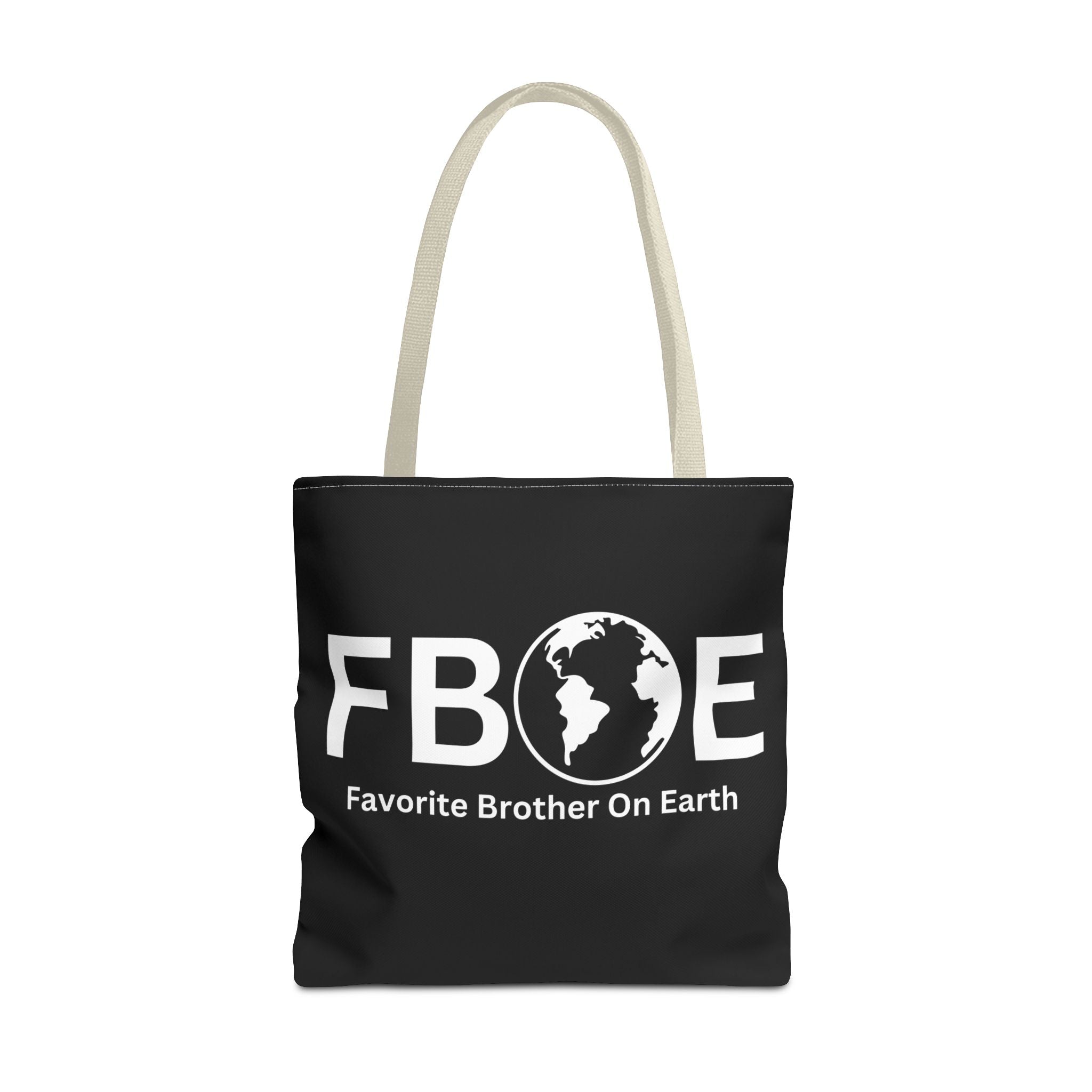 Favorite Brother On Earth (FBOE) Tote Bag - Custom Printed Stylish and Functional Tote