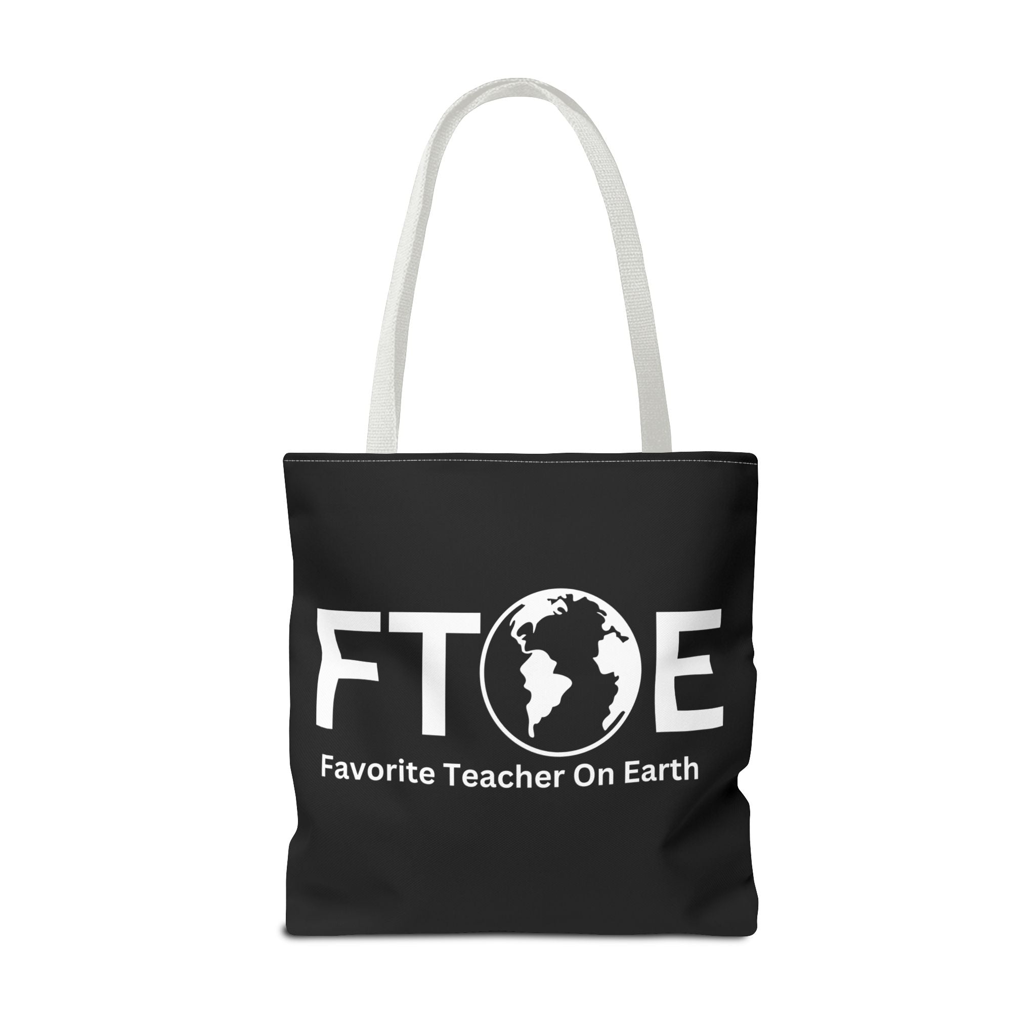 Favorite Teacher On Earth (FTOE) Tote Bag - Custom Printed Stylish and Functional Tote