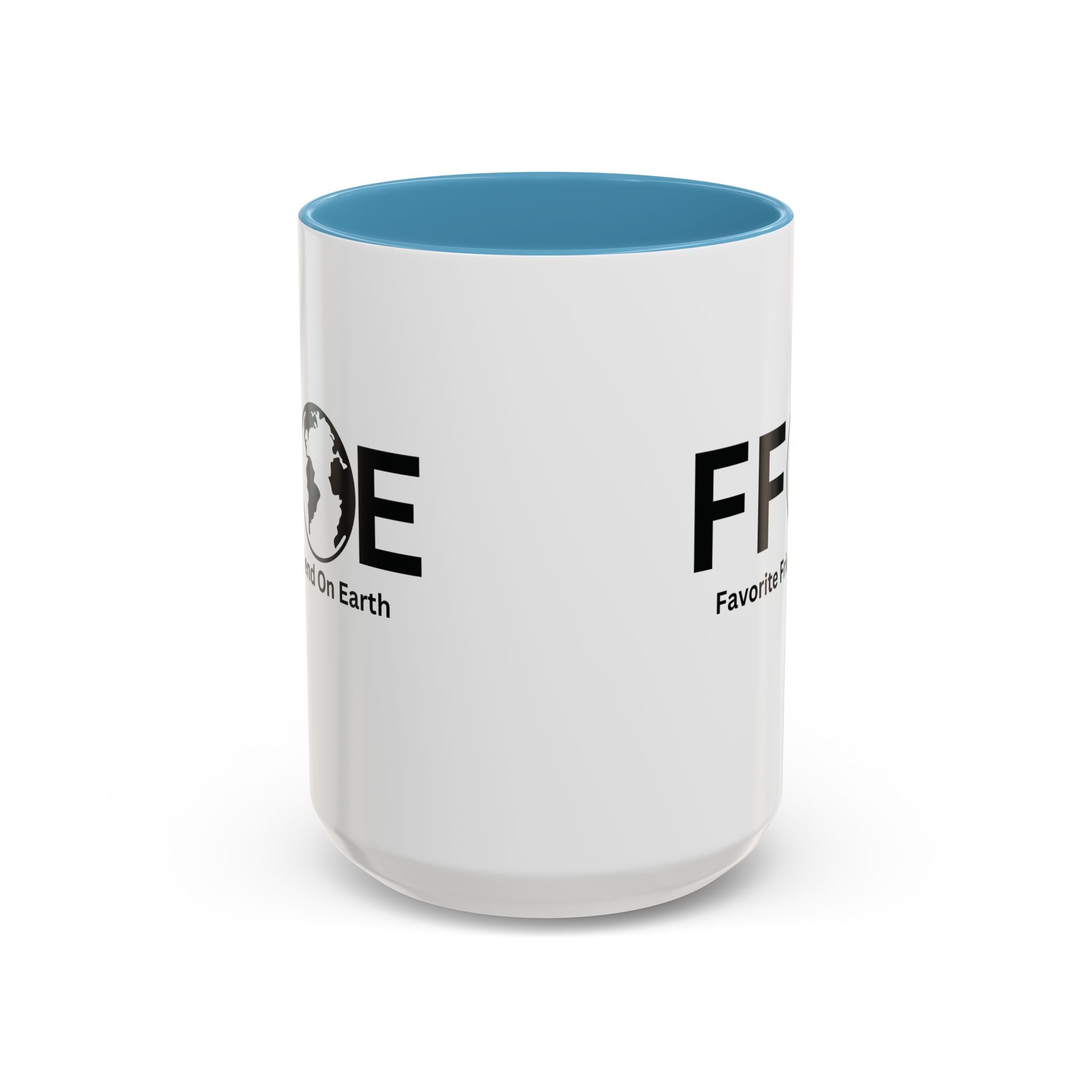 Favorite Friend On Earth (FFOE) Accent Coffee Mug (11oz, 15oz)
