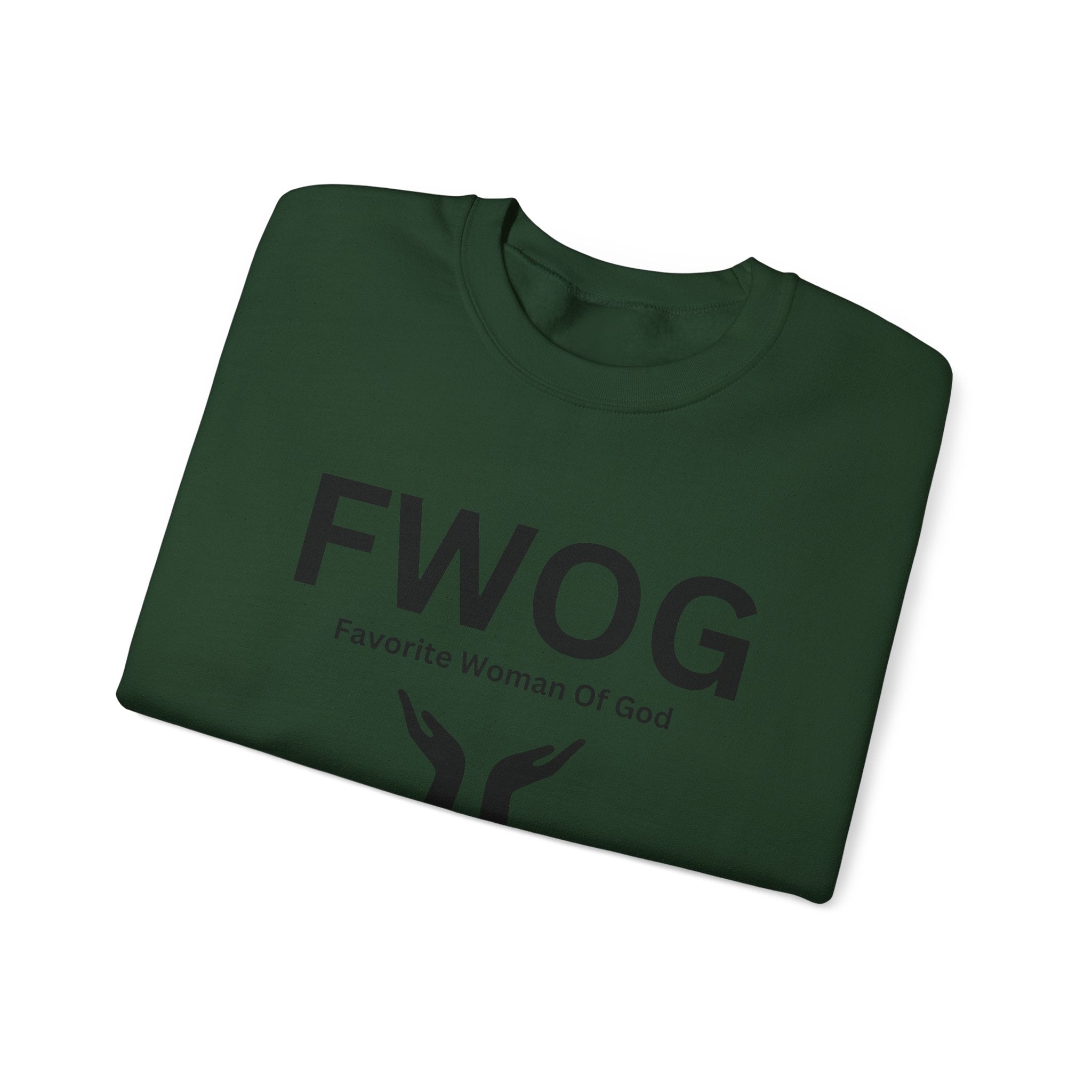 Favorite Woman of God (FWOG) Unisex Heavy Blend™ Crewneck Sweatshirt