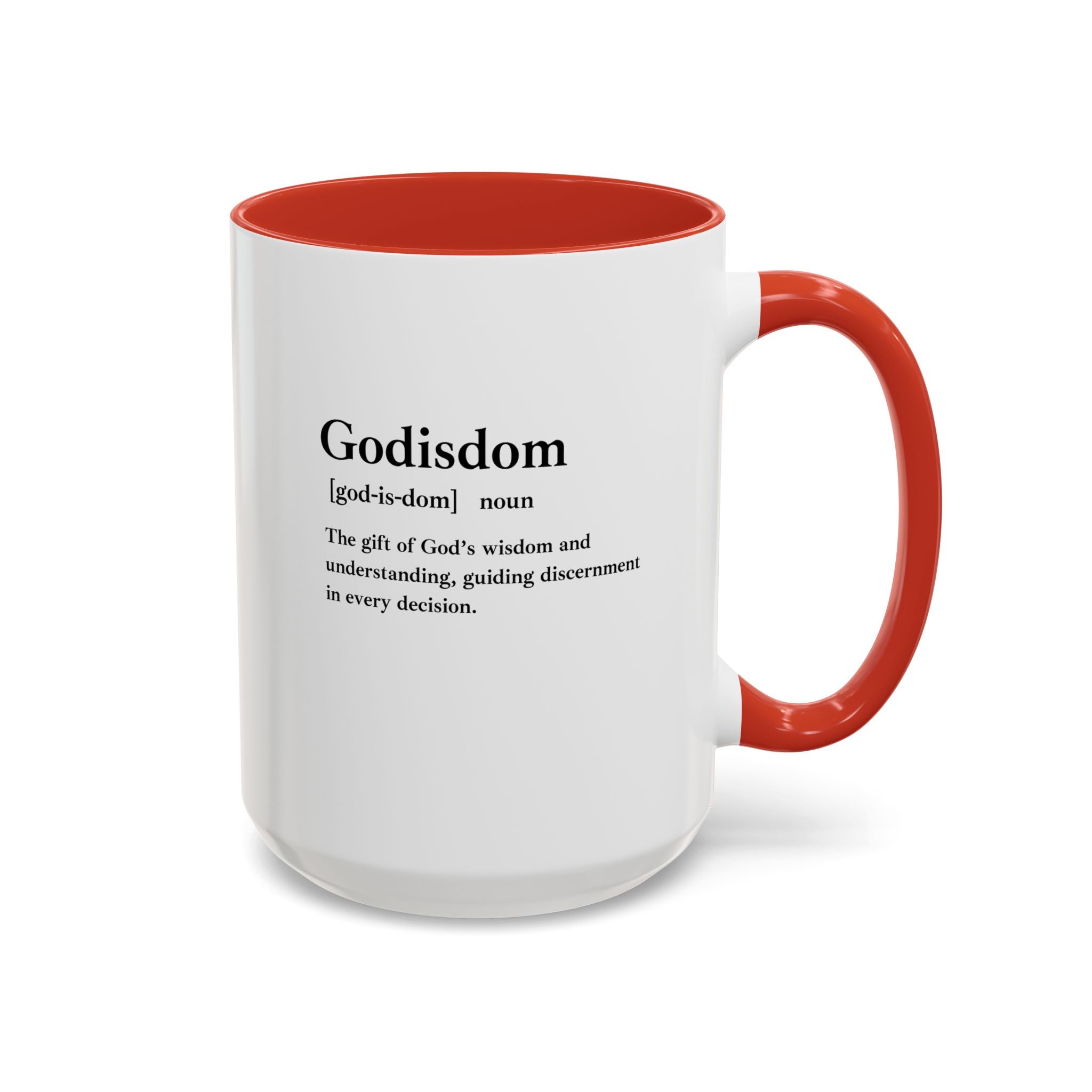 Godisdom Accent Coffee Mug (11oz, 15oz)