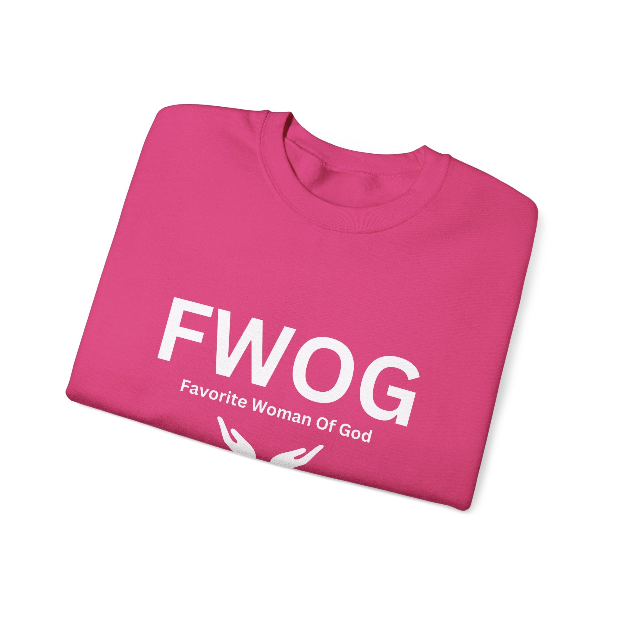 Favorite Woman of God (FWOG) Sweatshirt – Unisex Heavy Blend™ Crewneck