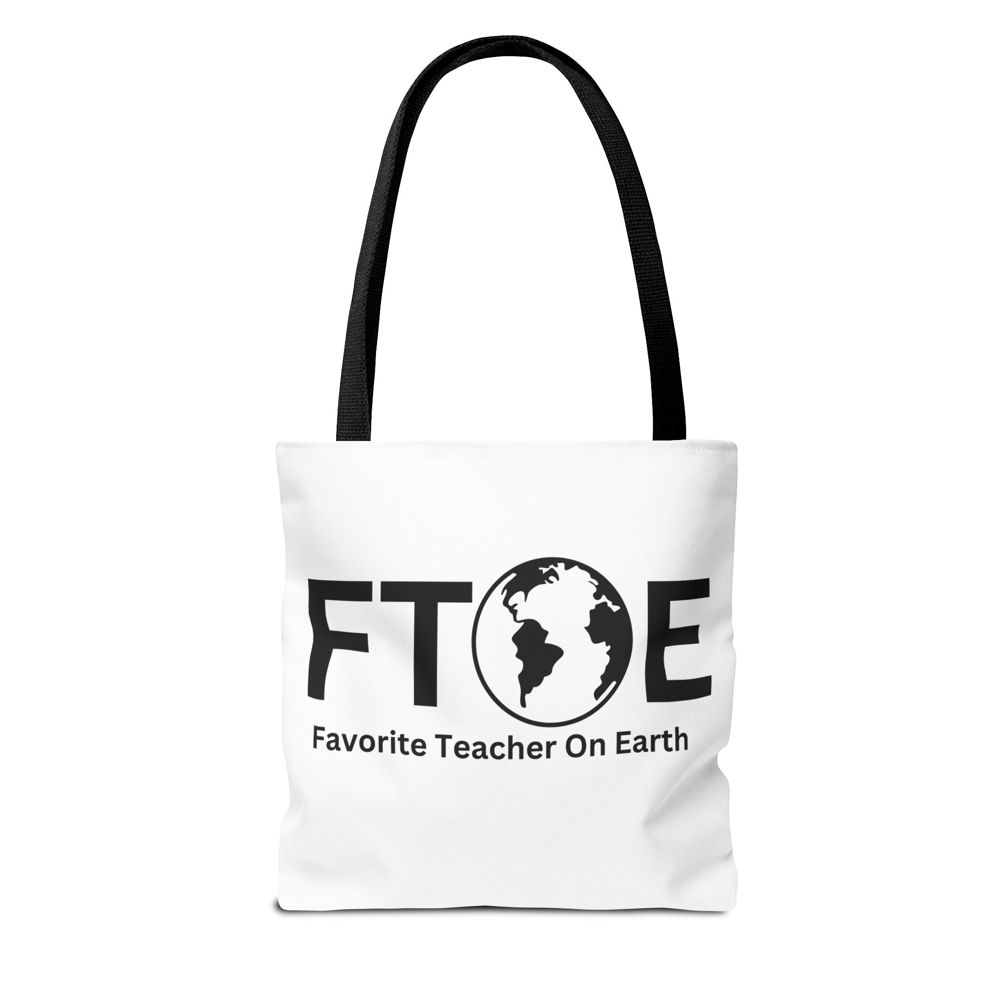 Favorite Teacher On Earth (FTOE) Tote Bag - Custom Printed Stylish and Functional Tote