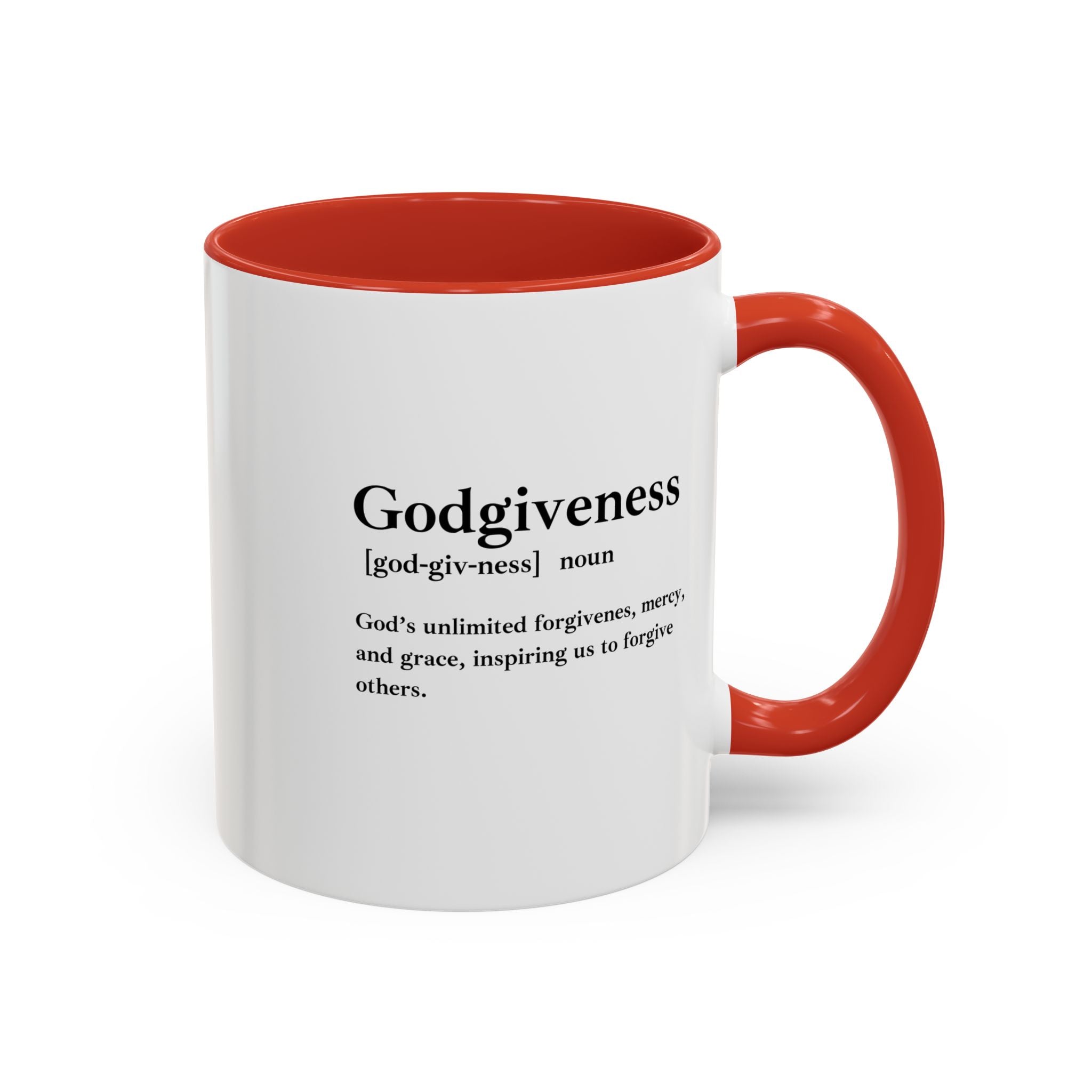 Godgiveness Accent Coffee Mug (11oz, 15oz)