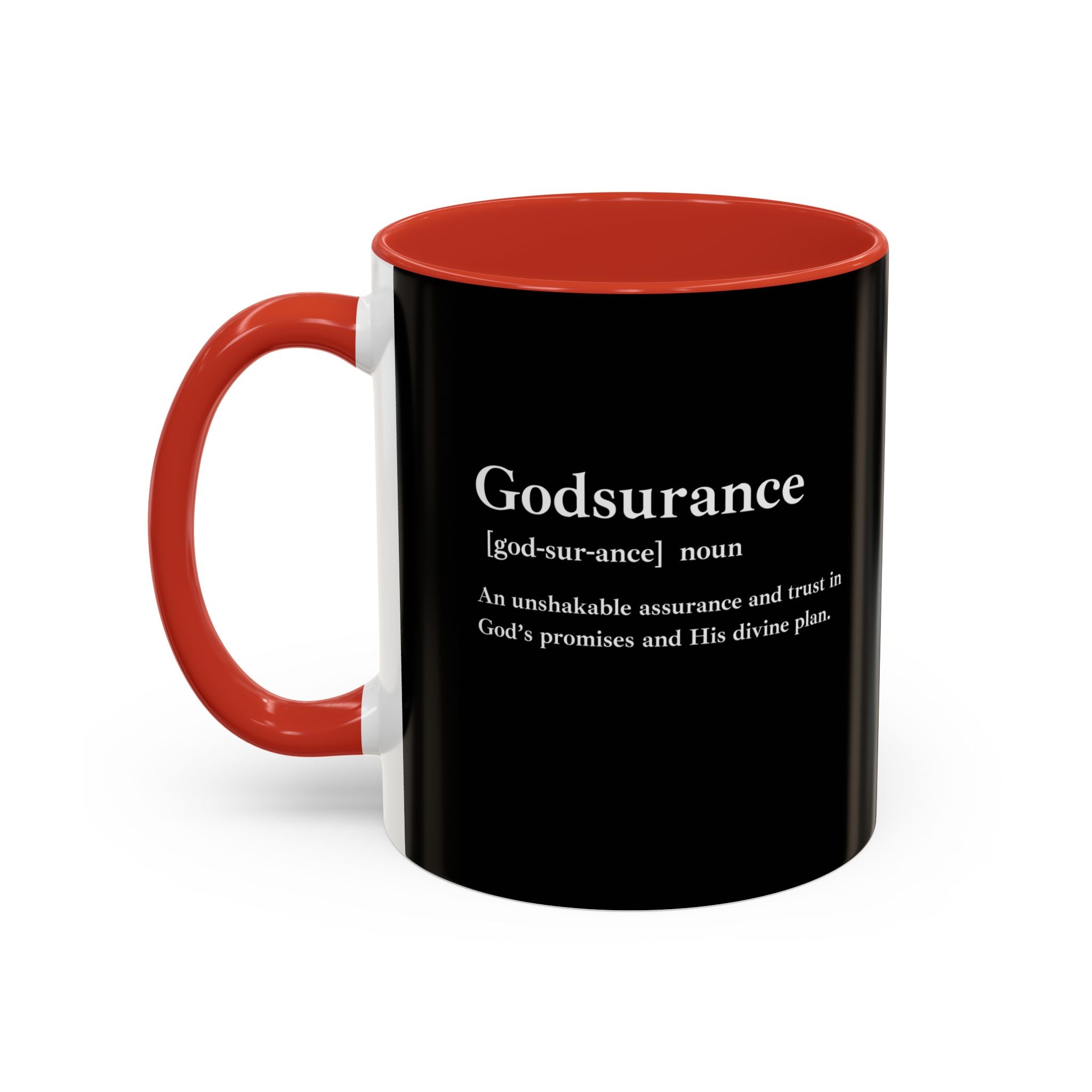 Godsurance Accent Coffee Mug (11oz, 15oz)