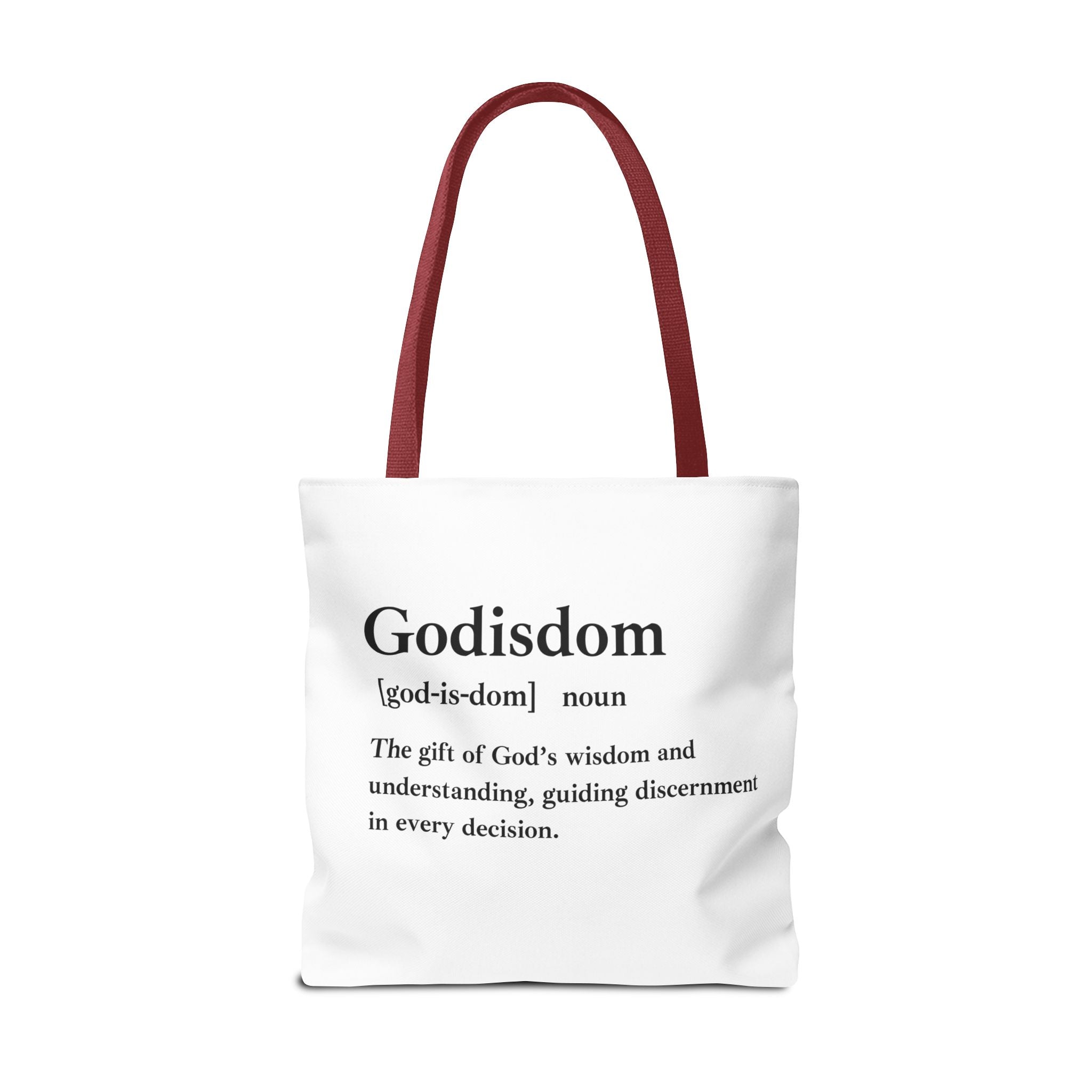 Godisdom Tote Bag - Custom Printed Stylish and Functional Tote