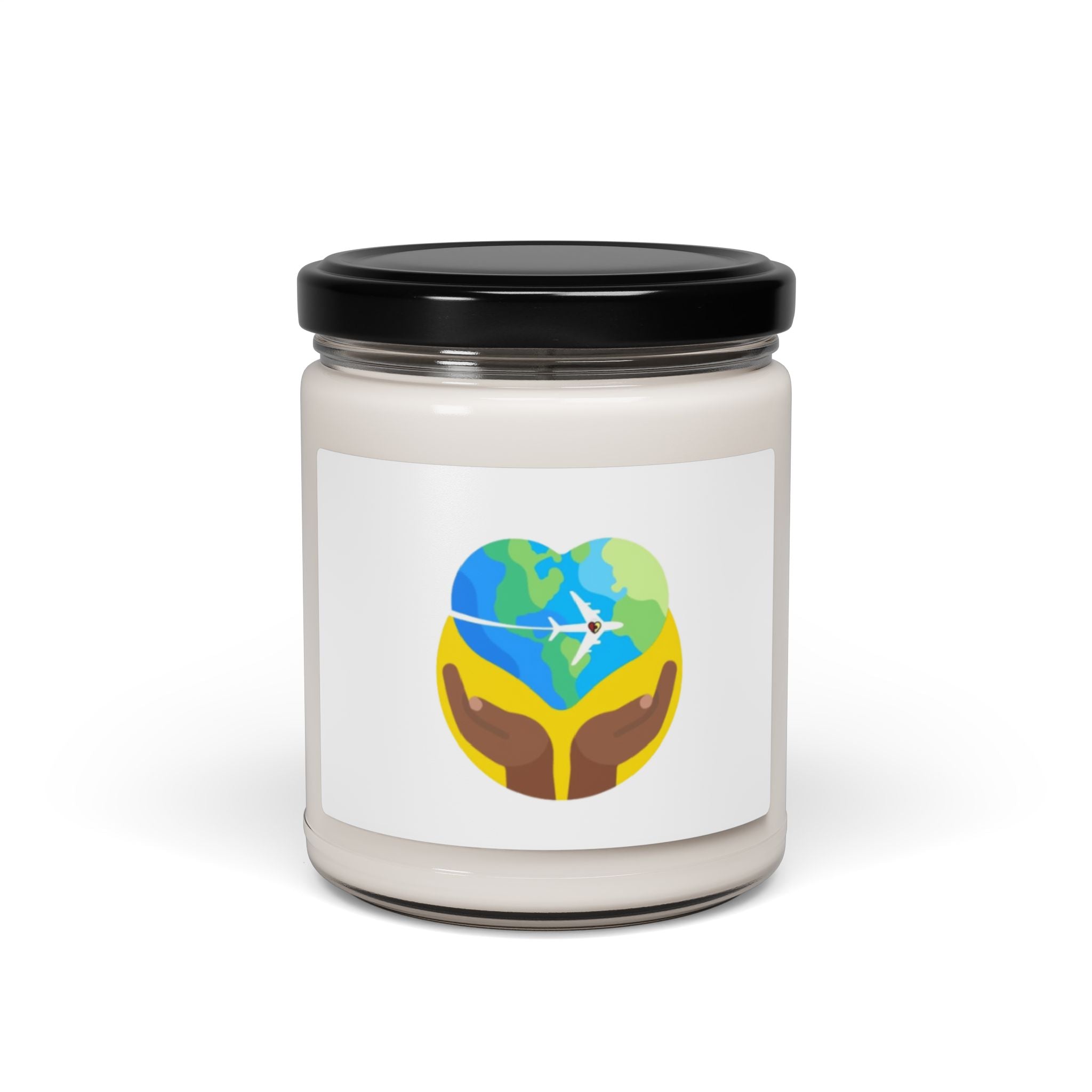 Passion & Purpose Adventures Logo Scented Soy Candle - 9oz Natural Wax Candle with Custom Label