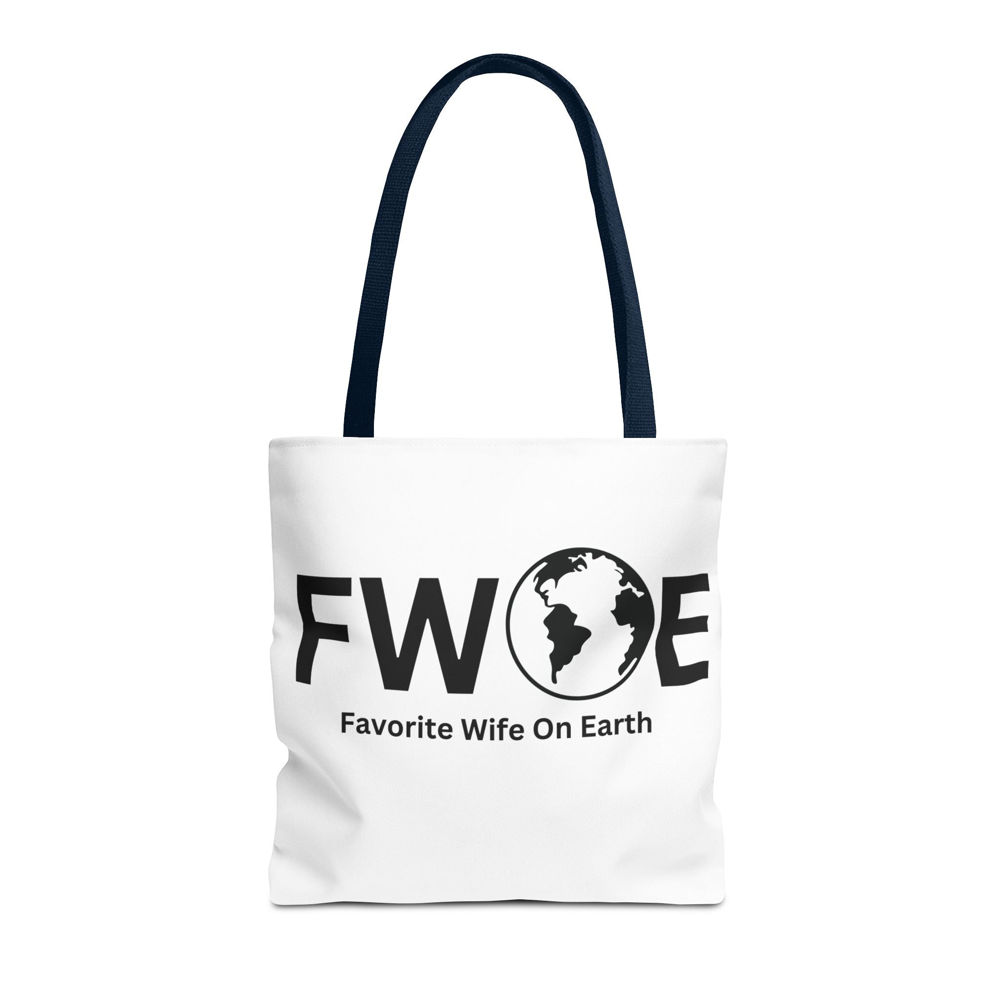 Favorite Wife On Earth (FWOE) Tote Bag - Custom Printed Stylish and Functional Tote