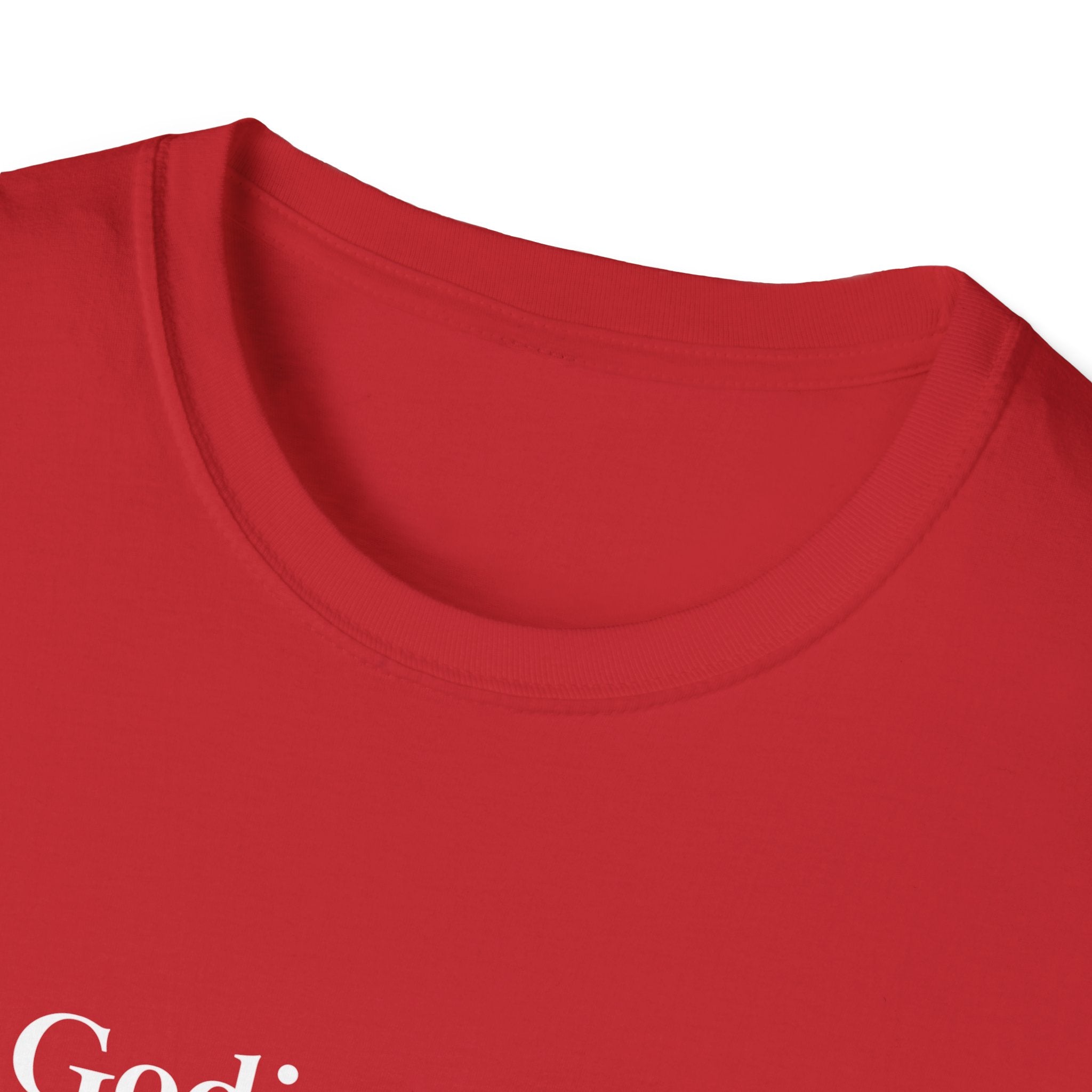 Godisdom Unisex Soft-Style T-Shirt – Comfortable, Durable, Ethical Apparel, 100% Cotton, Classic Fit