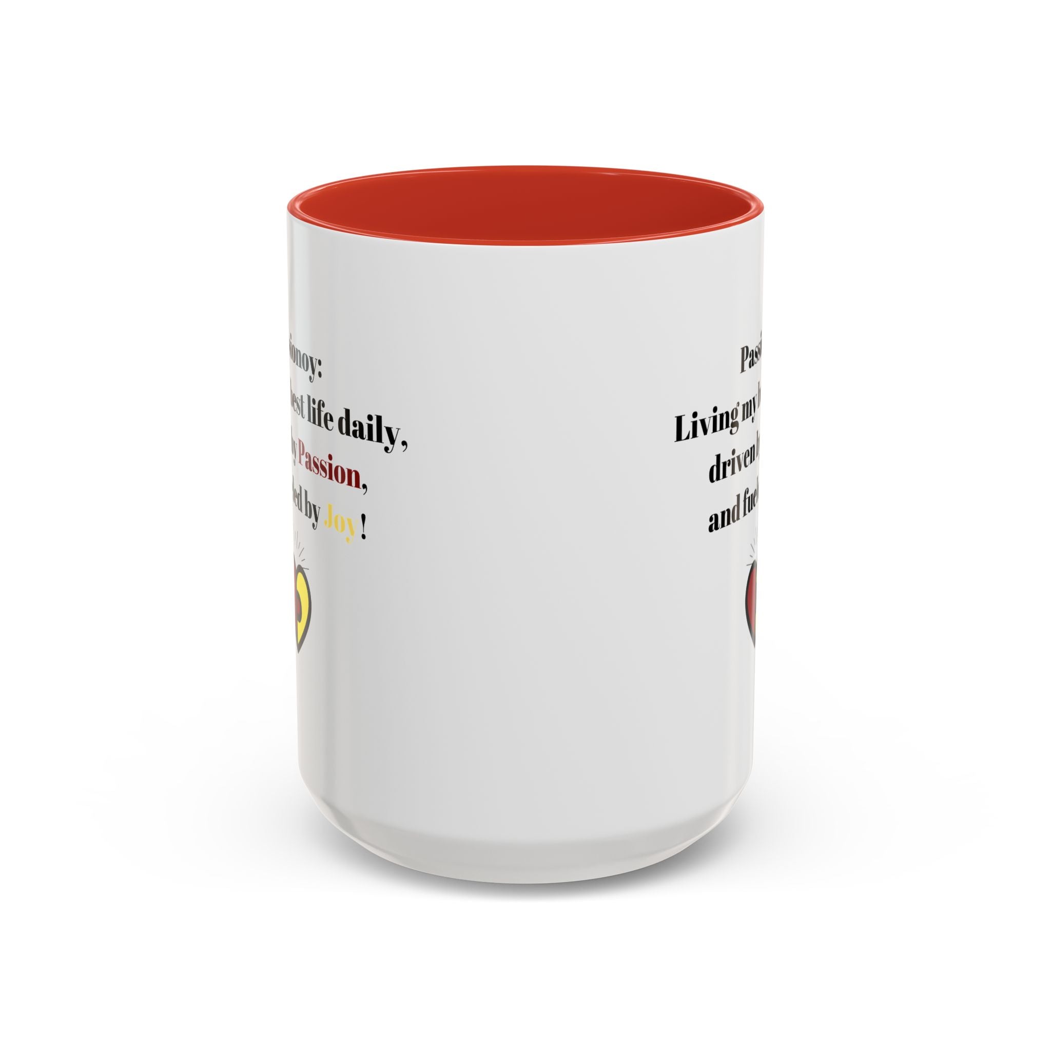 Passionoy Statement Accent Coffee Mug (11, 15oz)
