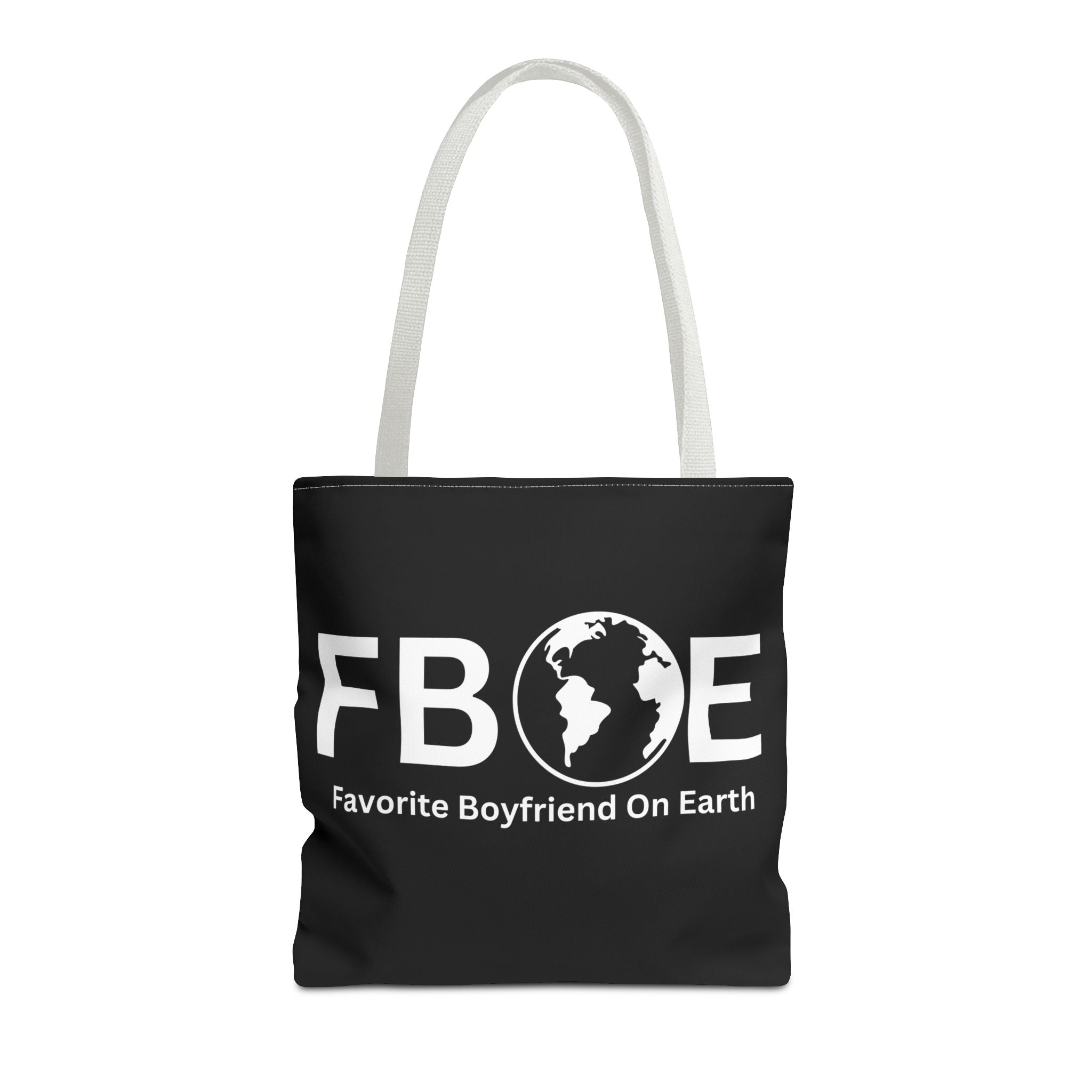 Favorite Boyfriend On Earth (FBOE) Tote Bag - Custom Printed Stylish and Functional Tote