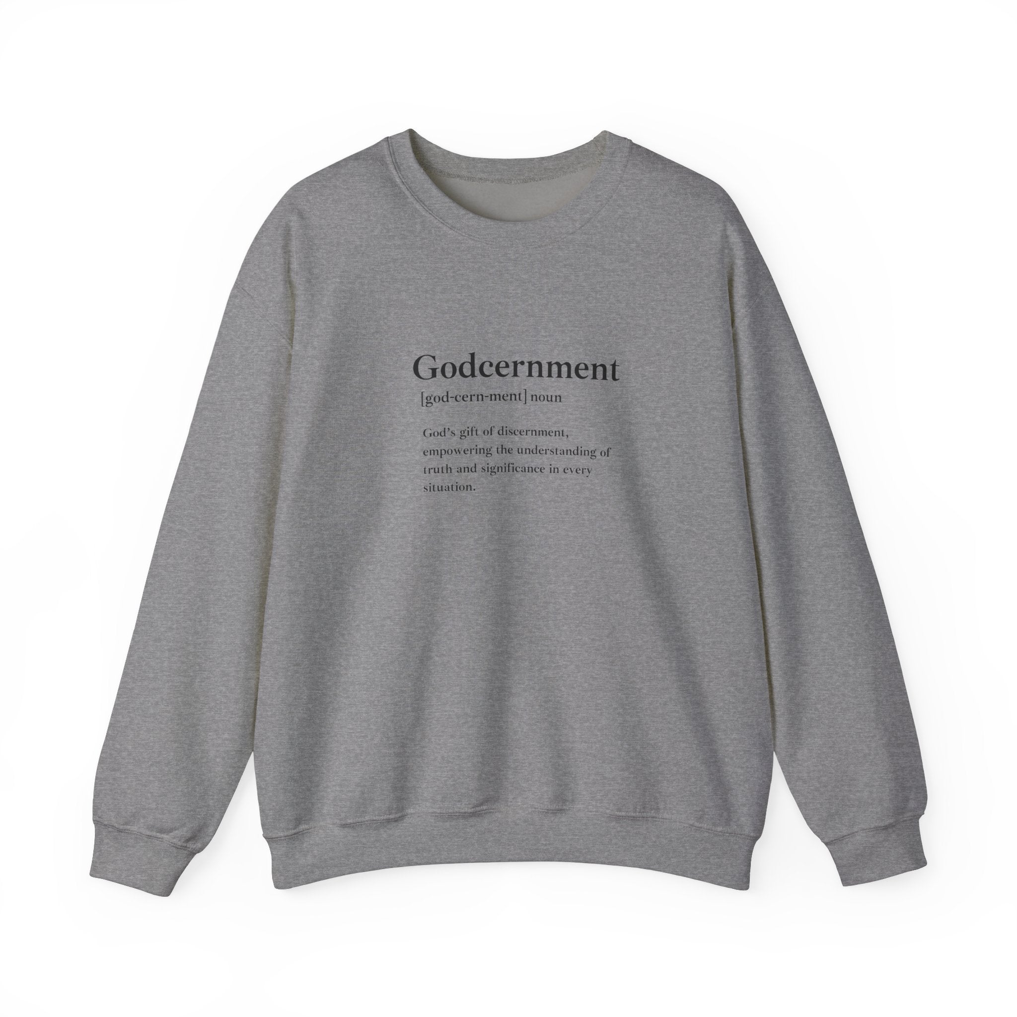 Godcernment Unisex Heavy Blend™ Crewneck Sweatshirt