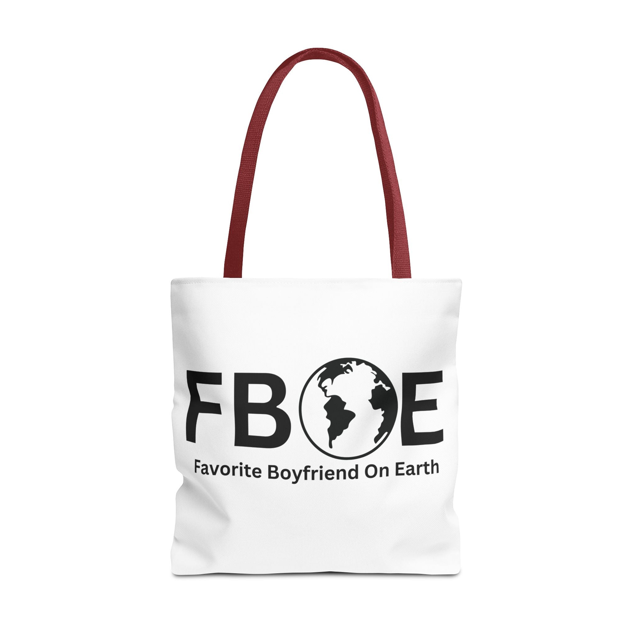 Favorite Boyfriend On Earth (FBOE) Tote Bag - Custom Printed Stylish and Functional Tote