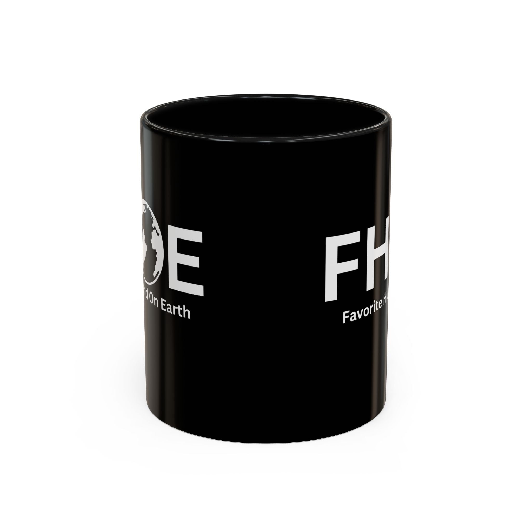 Favorite Husband On Earth (FHOE) Accent Coffee Mug (11oz, 15oz)