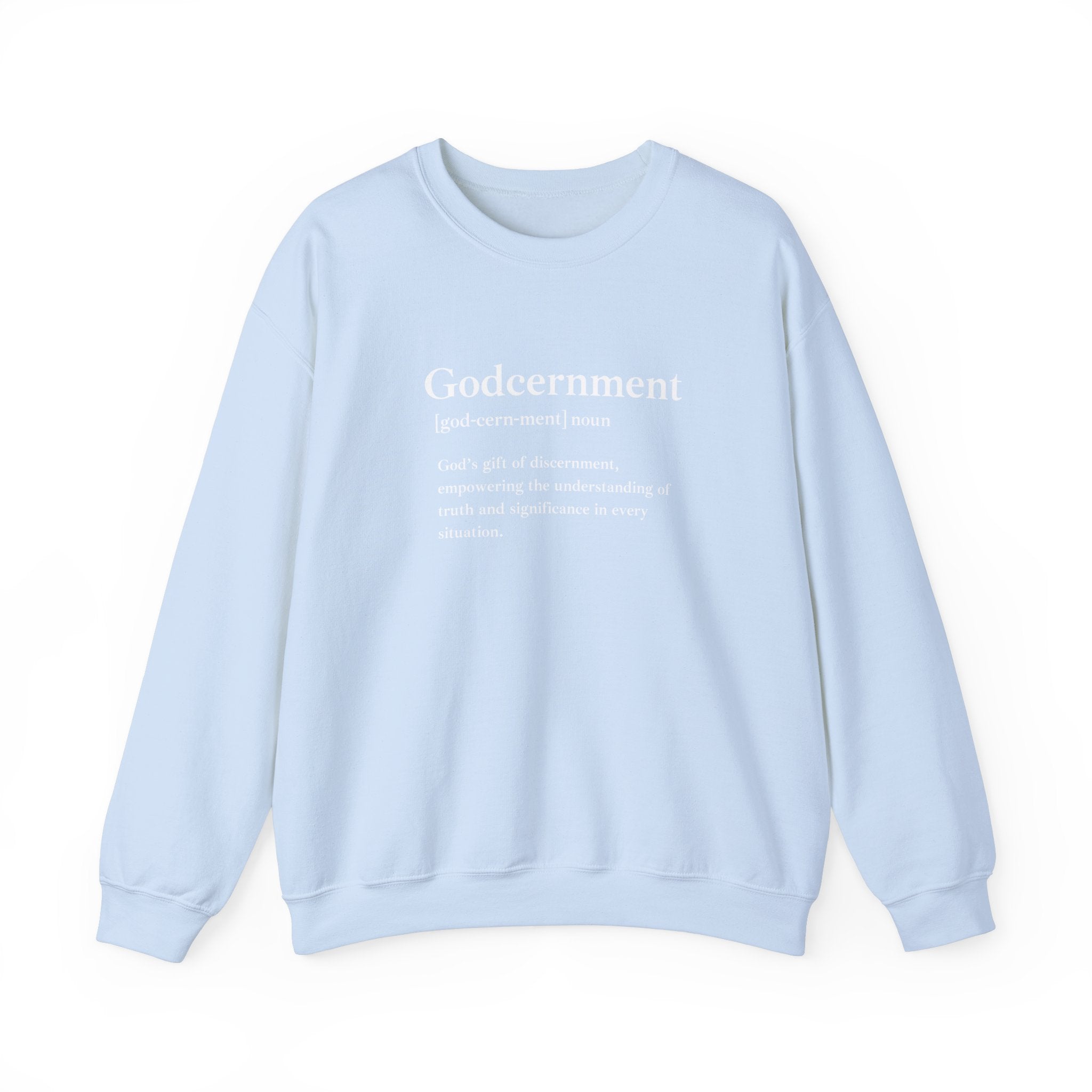 Godcernment Unisex Heavy Blend™ Crewneck Sweatshirt