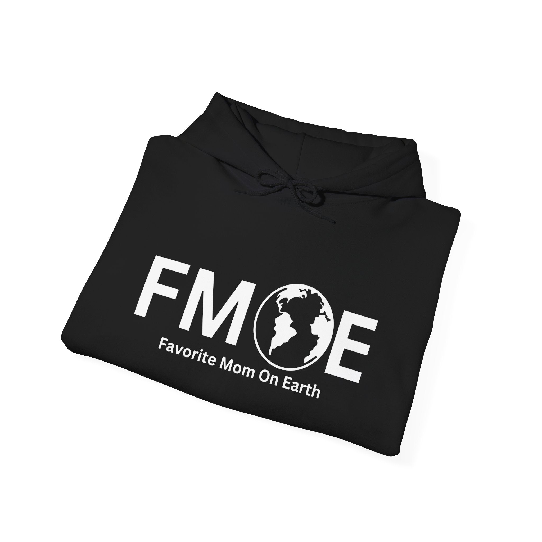 Favorite Mom On Earth Hoodie - (FMOE) Logo Hooded Sweatshirt for Women