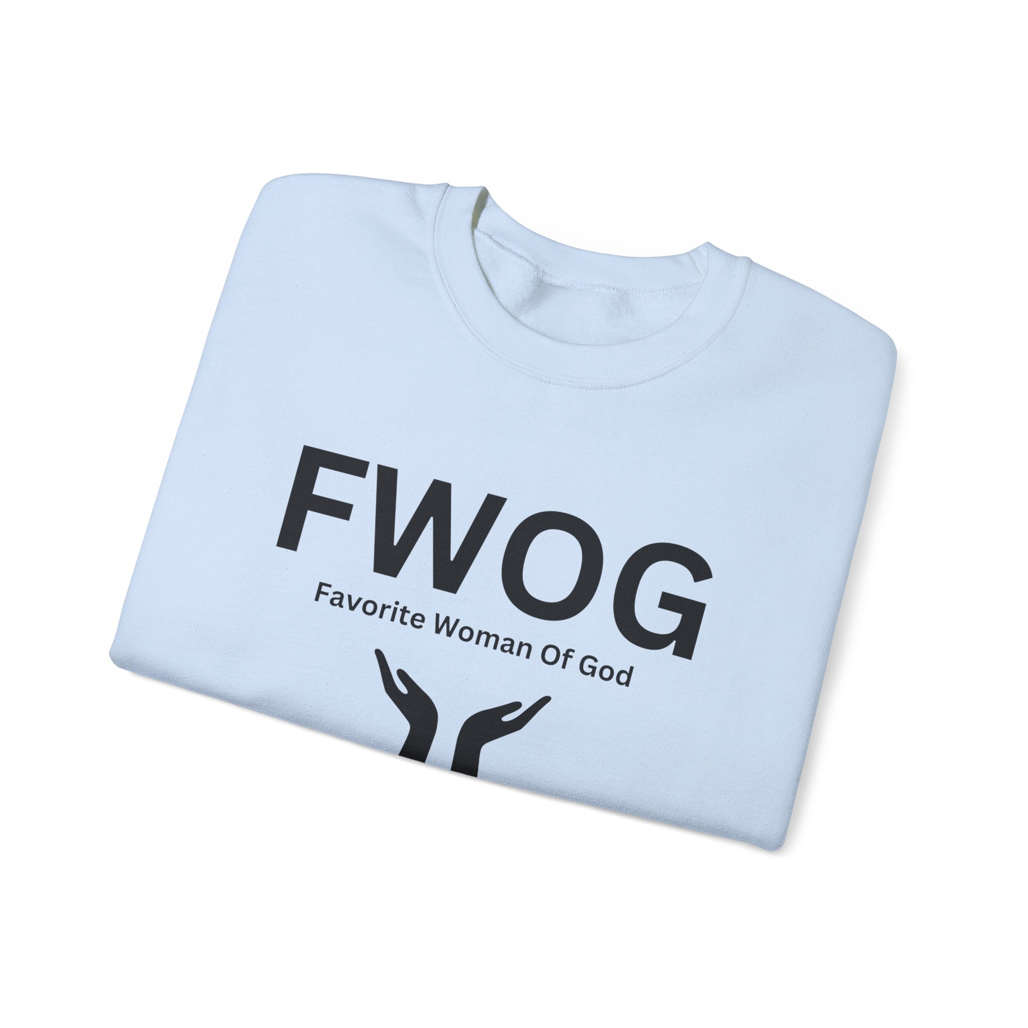 Favorite Woman of God (FWOG) Unisex Heavy Blend™ Crewneck Sweatshirt