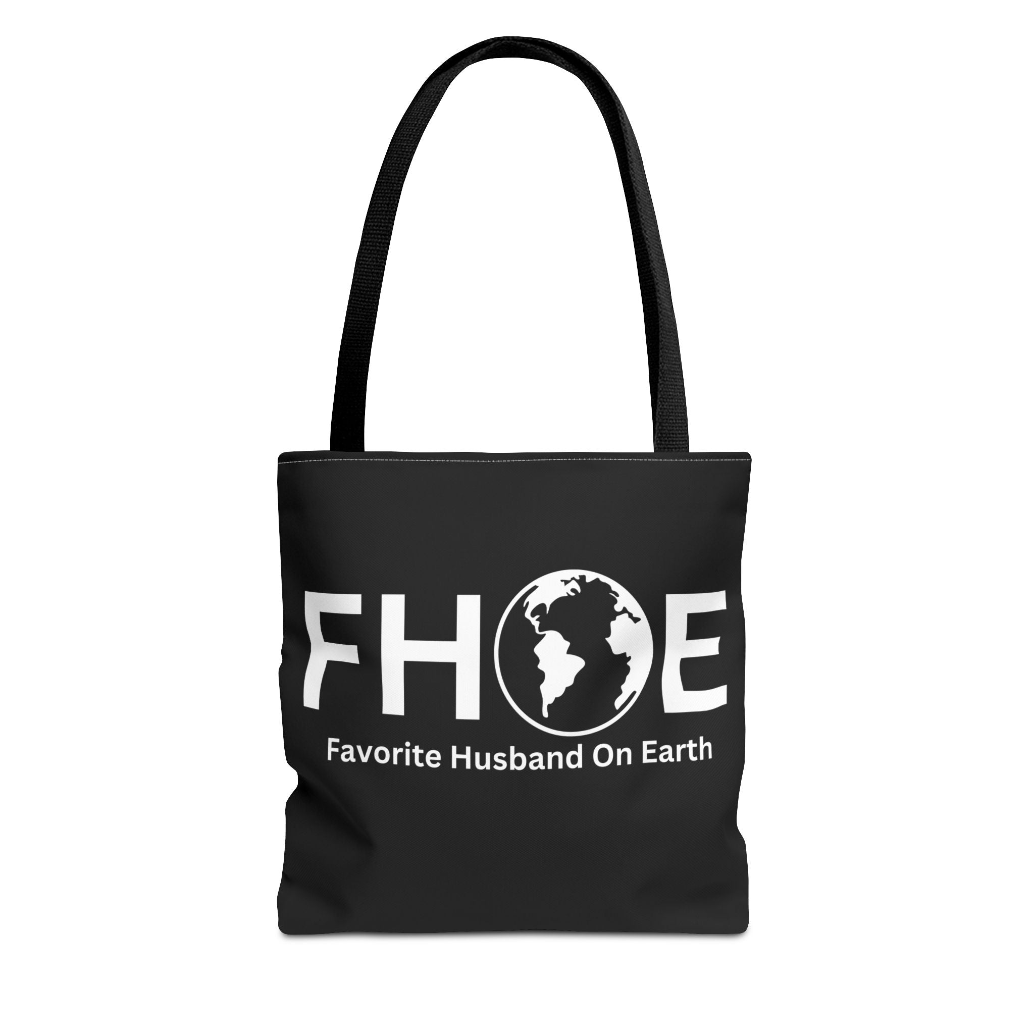Favorite Husband On Earth (FHOE) Tote Bag - Custom Printed Stylish and Functional Tote