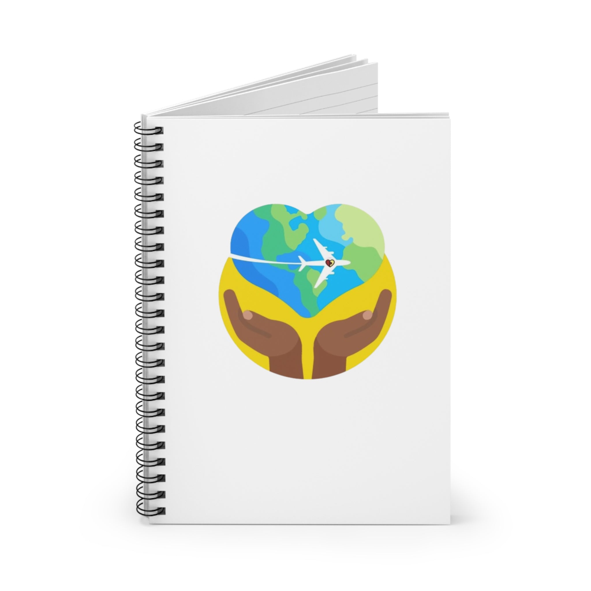 Passion & Purpose Adventures Logo Spiral Notebook - 118 Page Ruled Line Notebook for Everyday Use