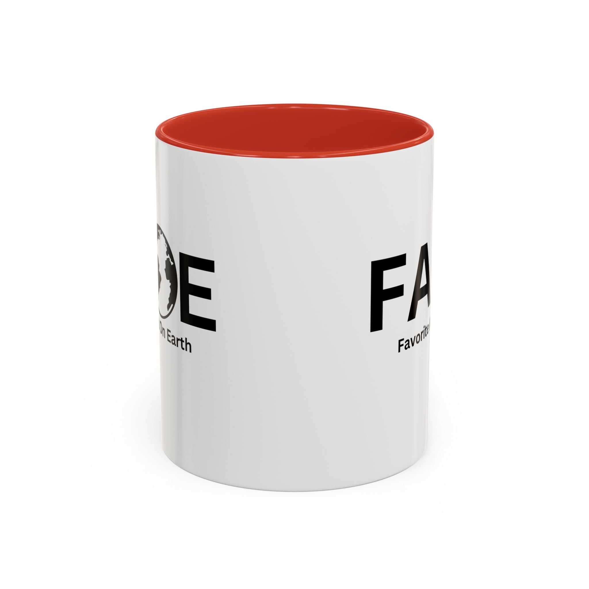 Favorite Aunt On Earth (FAOE) Accent Coffee Mug (11oz, 15oz)