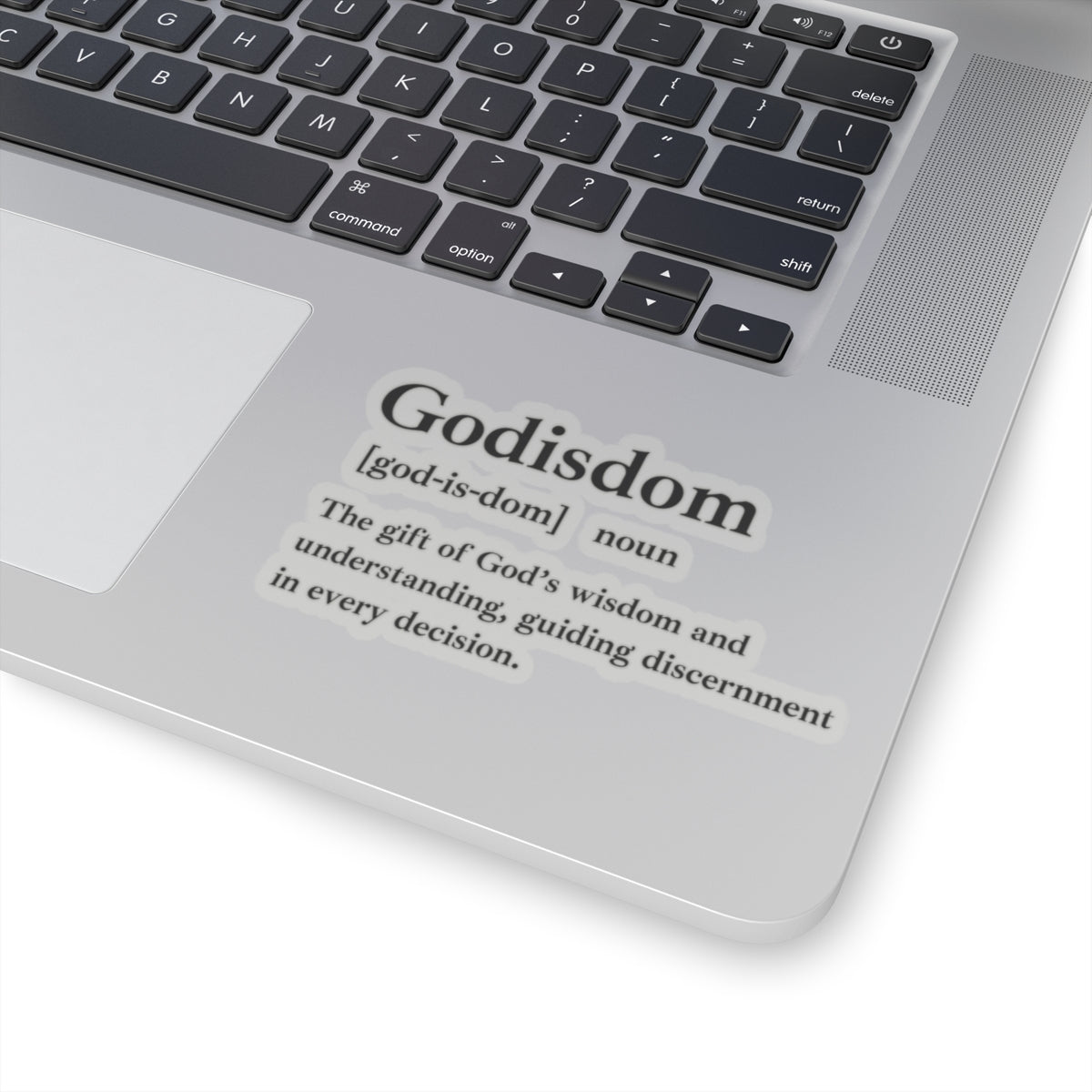 Godisdom Kiss-Cut Stickers - Custom Vinyl Stickers for Creative Decor