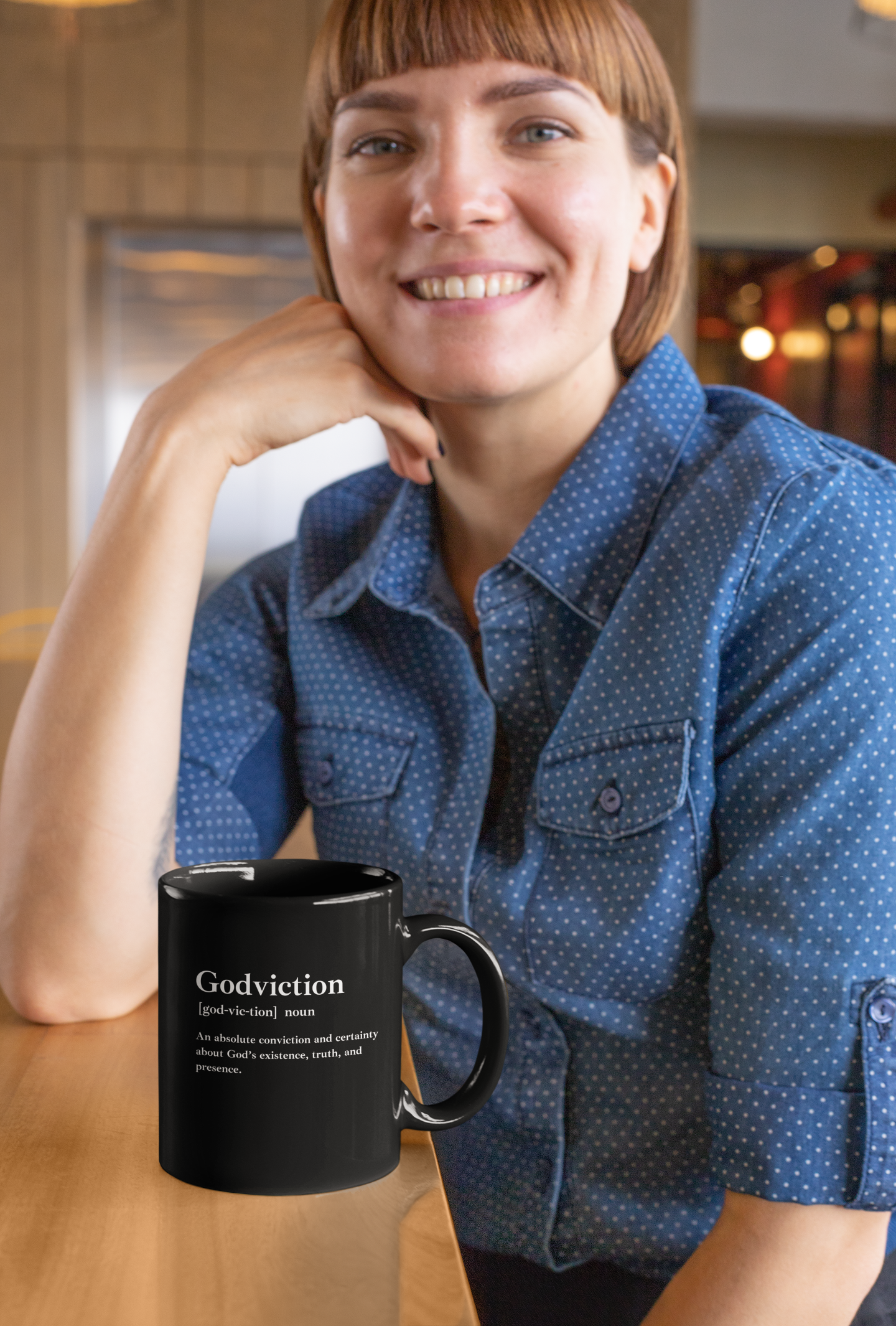 Godviction Accent Coffee Mug (11oz, 15oz)