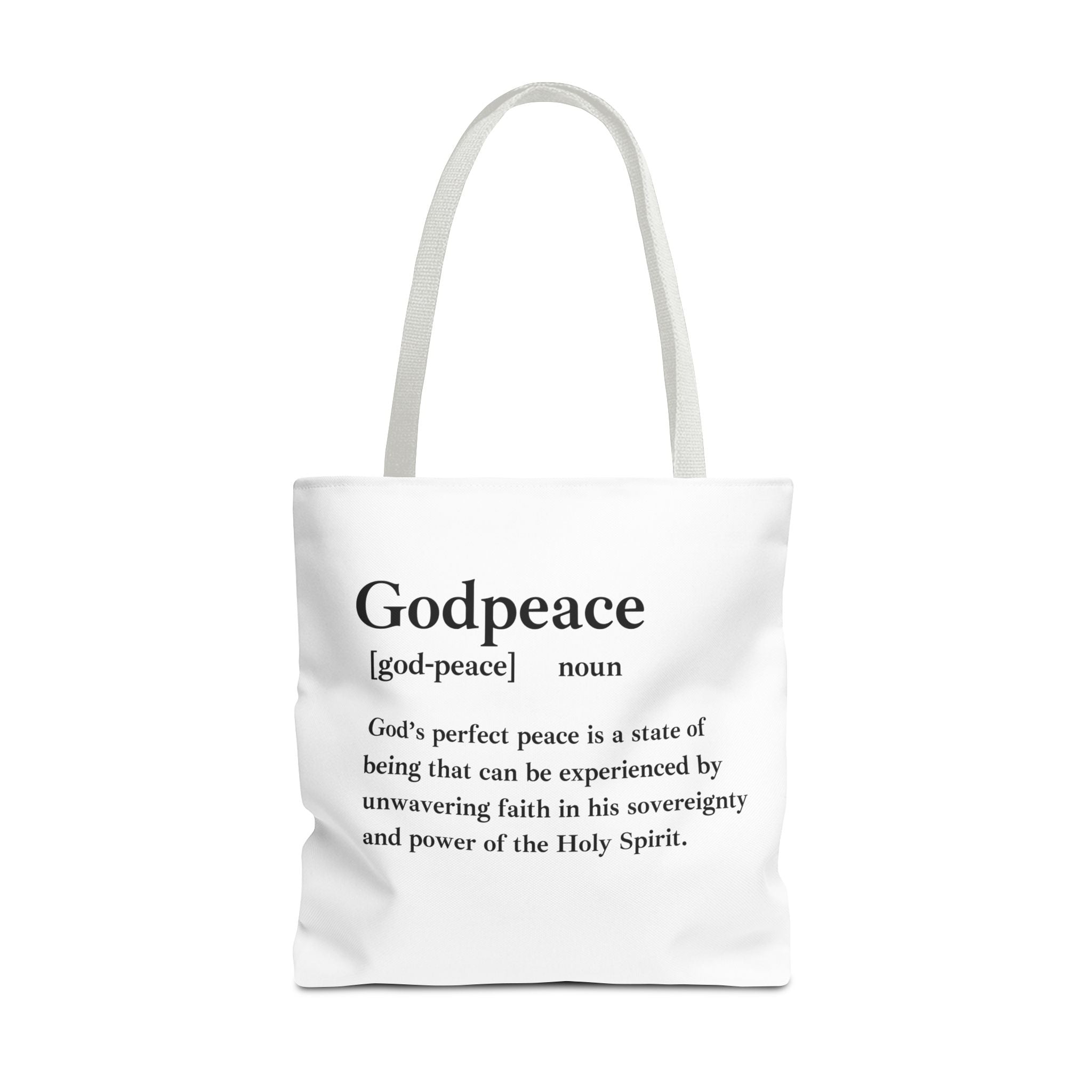 Godpeace Tote Bag - Custom Printed Stylish and Functional Tote
