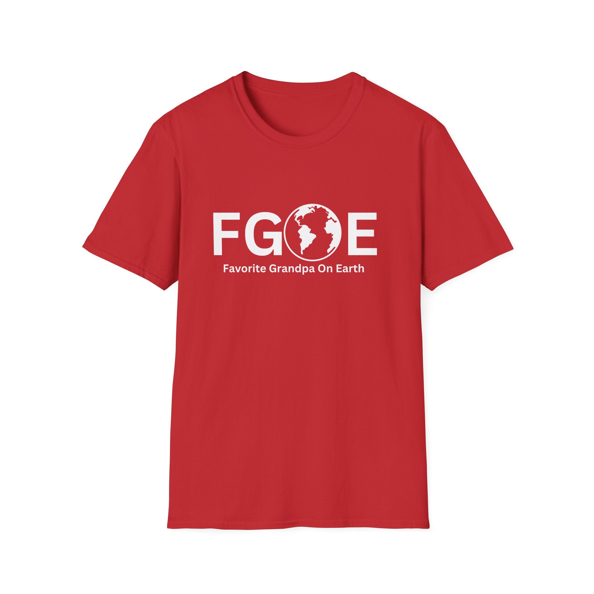 Favorite Grandpa On Earth (FGOE) Unisex Soft-Style T-Shirt