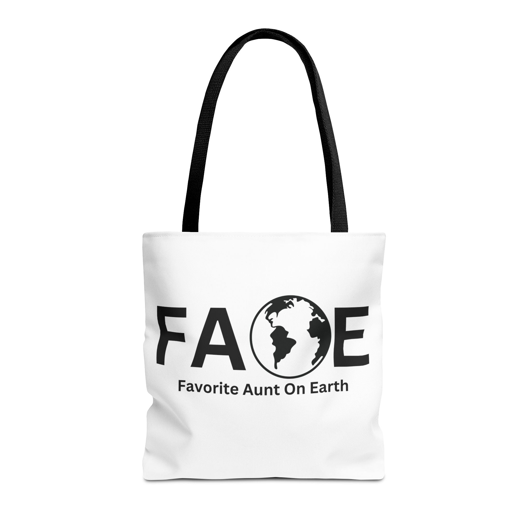 Favorite Aunt On Earth (FAOE) Tote Bag - Custom Printed Stylish and Functional Tote