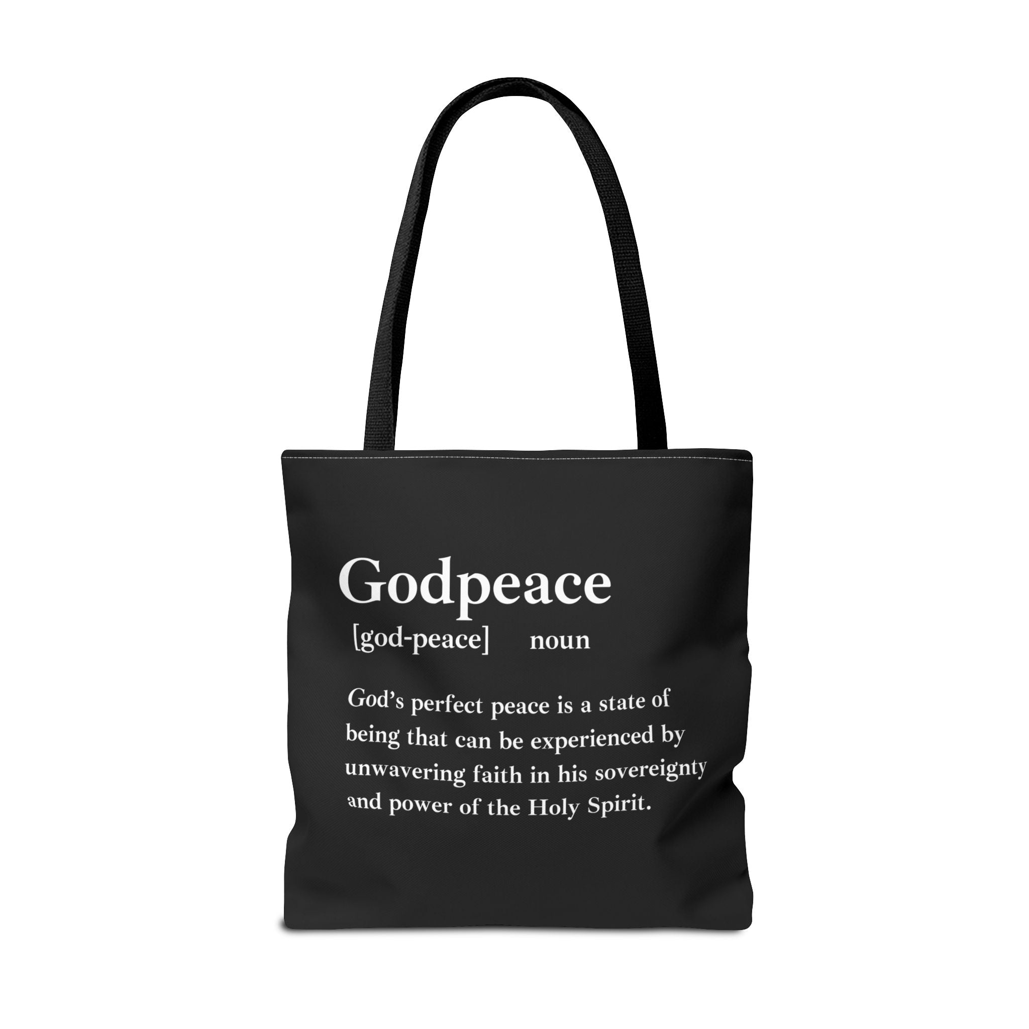 Godpeace Tote Bag - Custom Printed Stylish and Functional Tote