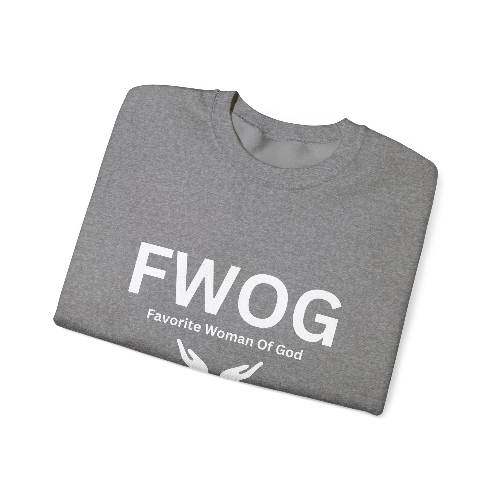 Favorite Woman of God (FWOG) Sweatshirt – Unisex Heavy Blend™ Crewneck