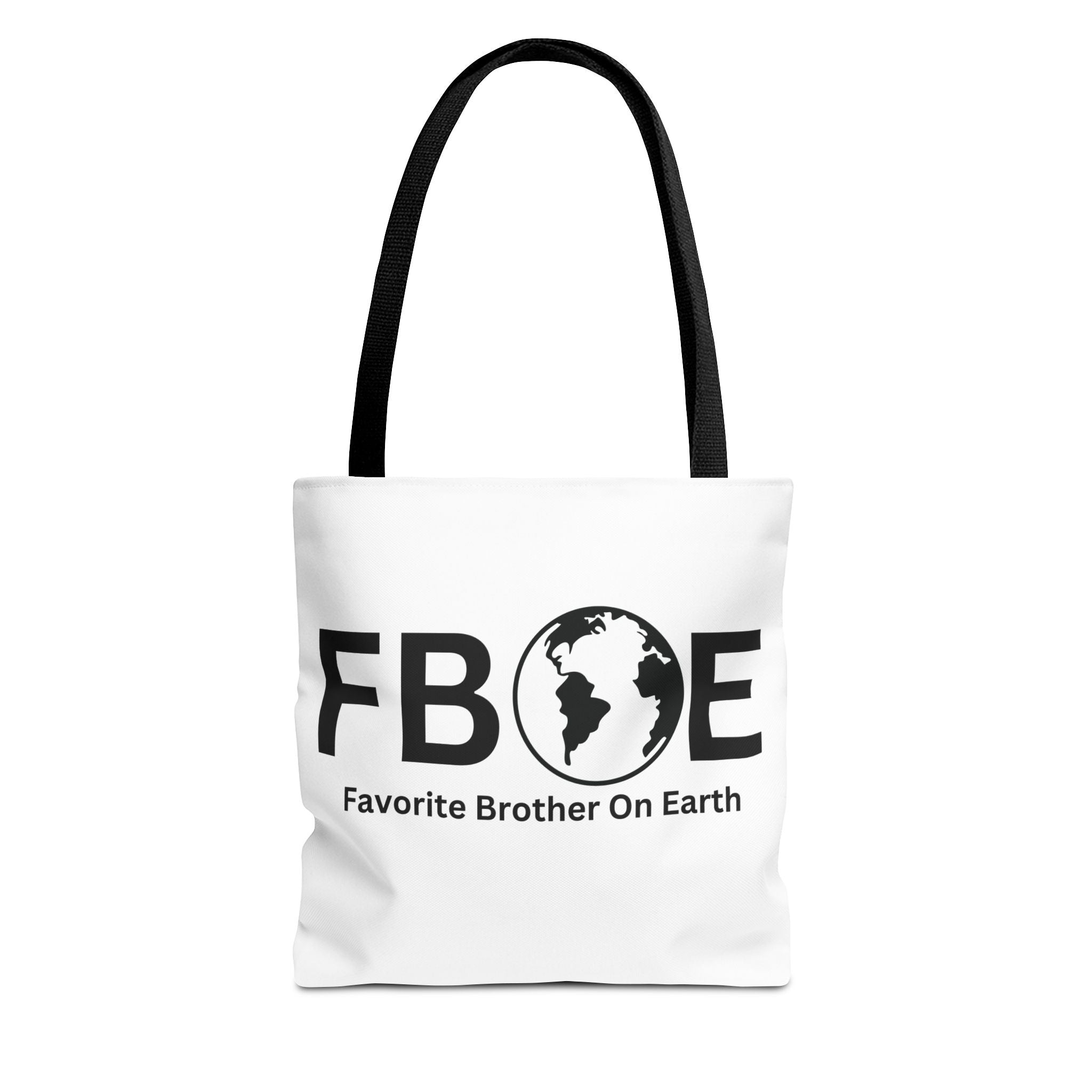 Favorite Brother On Earth (FBOE) Tote Bag - Custom Printed Stylish and Functional Tote