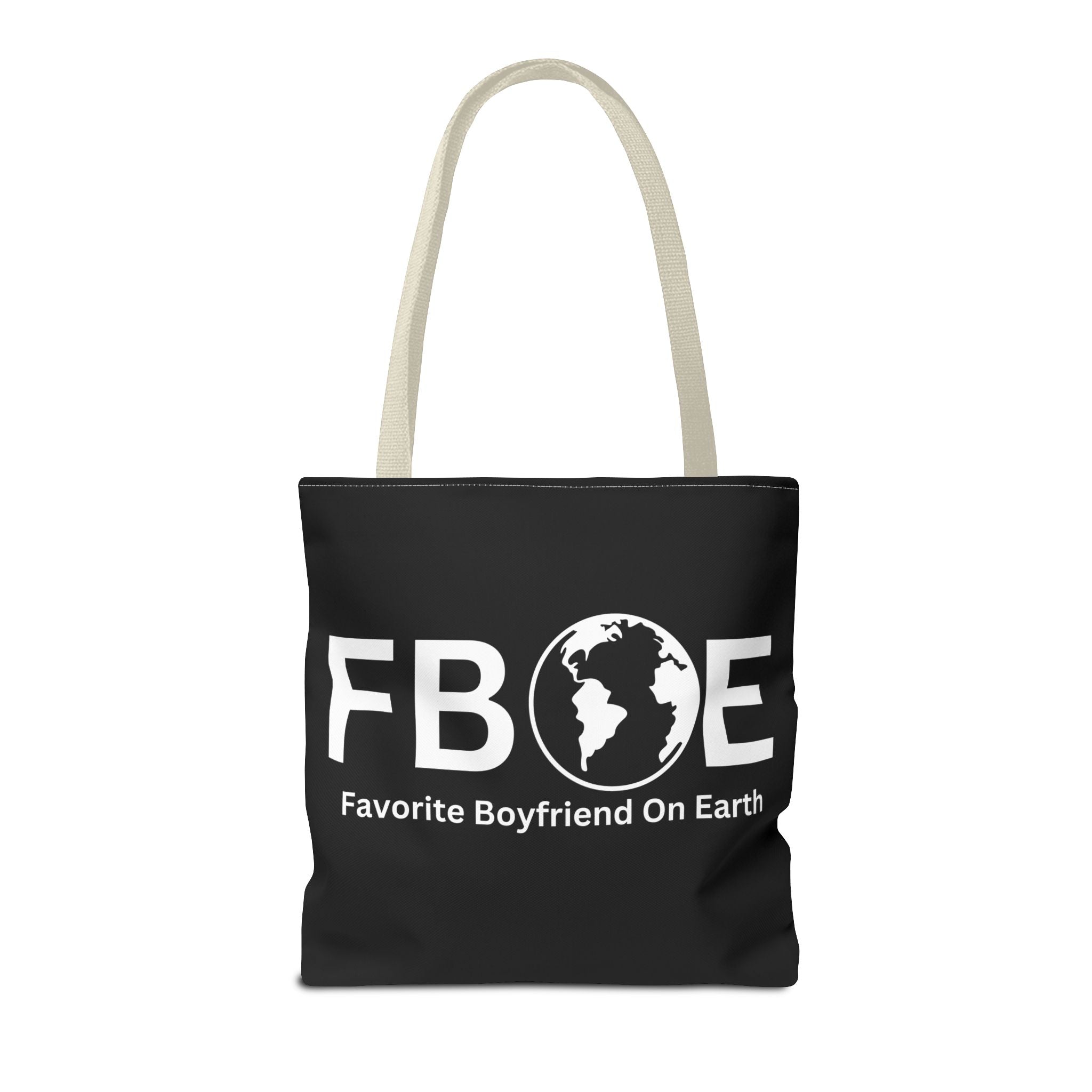 Favorite Boyfriend On Earth (FBOE) Tote Bag - Custom Printed Stylish and Functional Tote