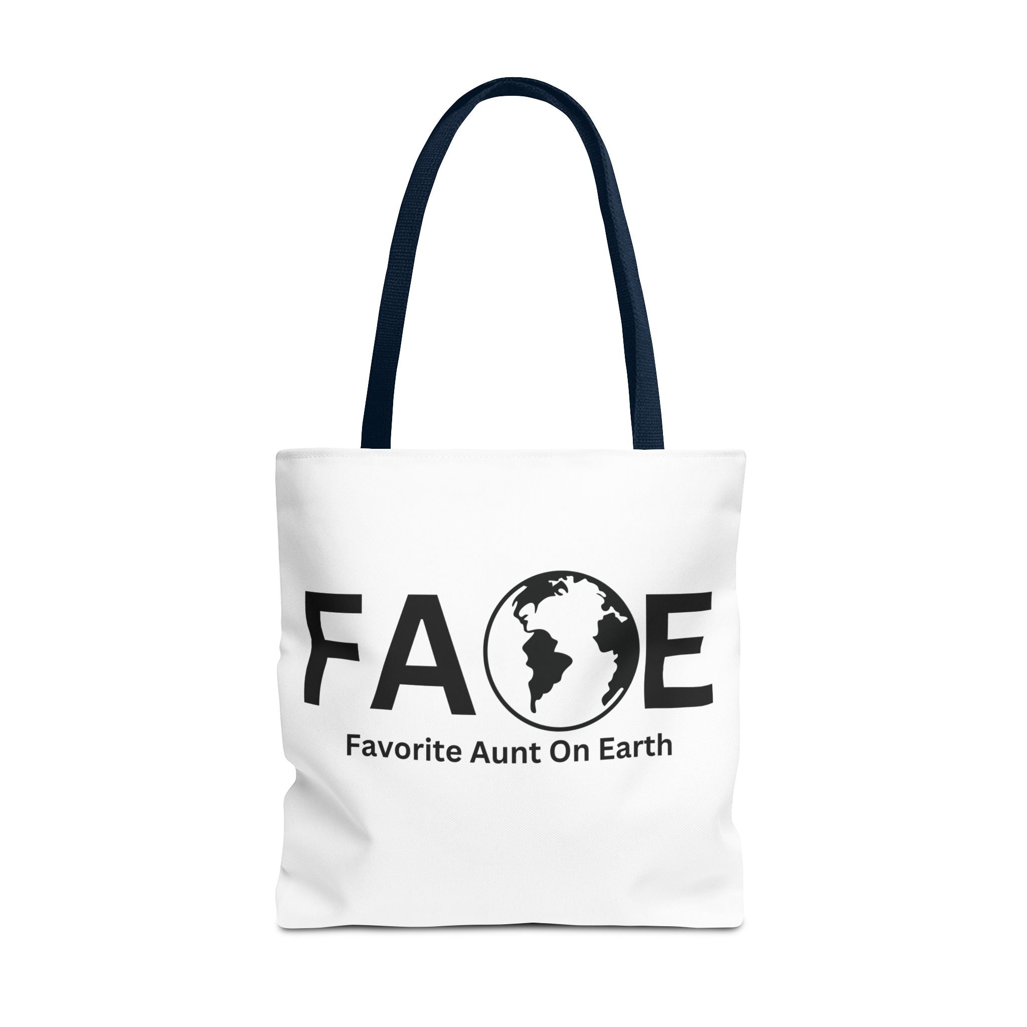 Favorite Aunt On Earth (FAOE) Tote Bag - Custom Printed Stylish and Functional Tote