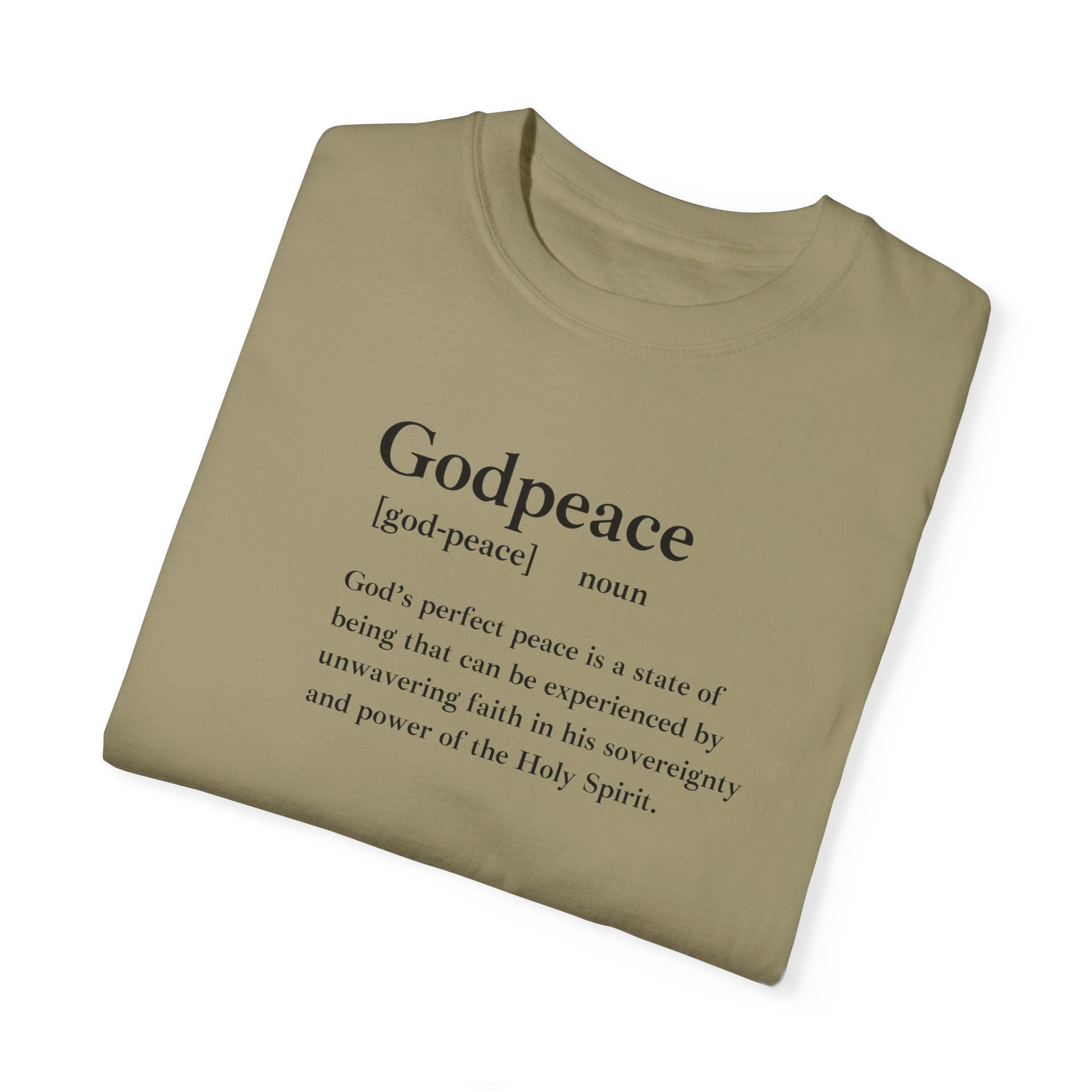 Godpeace T-Shirt – Comfort Colors 1717 Garment-Dyed Tee