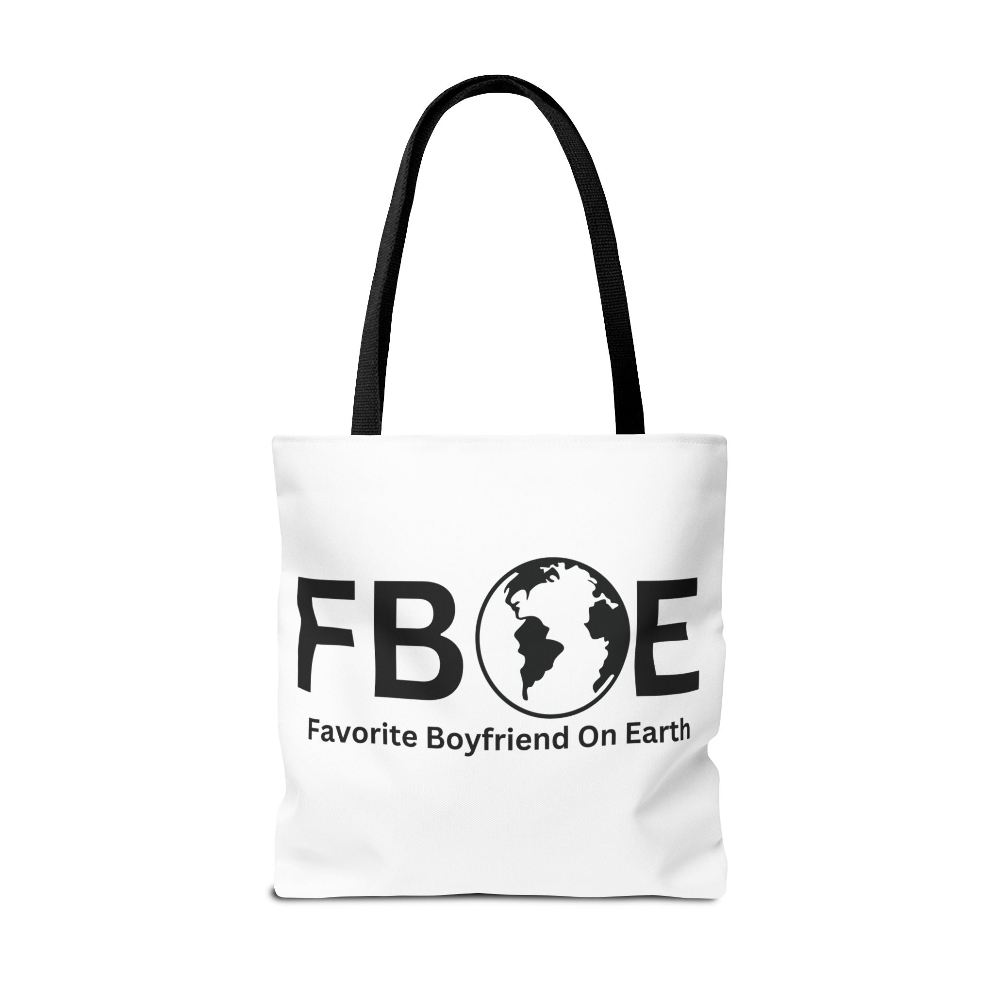 Favorite Boyfriend On Earth (FBOE) Tote Bag - Custom Printed Stylish and Functional Tote