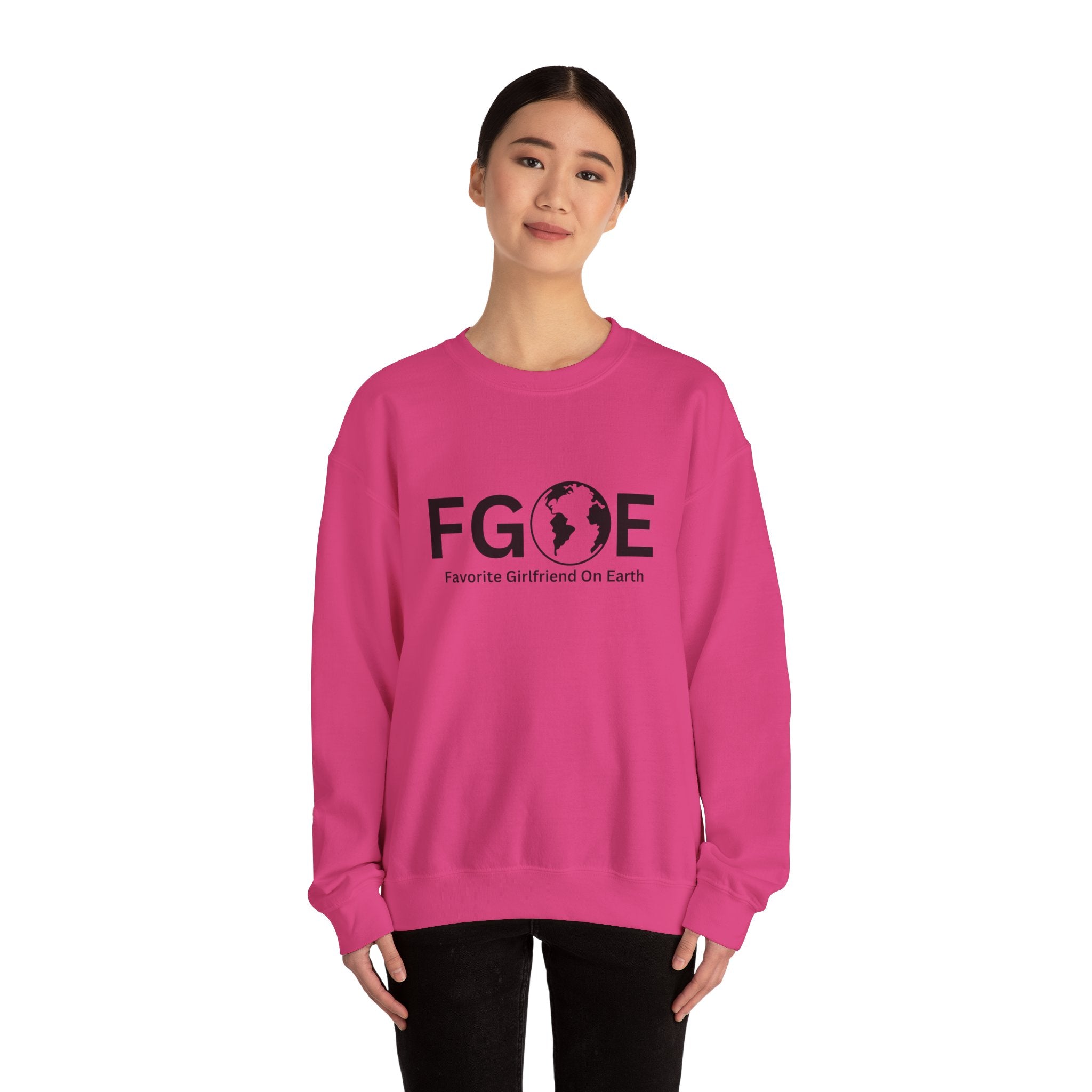 Favorite Girlfriend On Earth (FGOE)- Unisex Heavy Sweatshirt