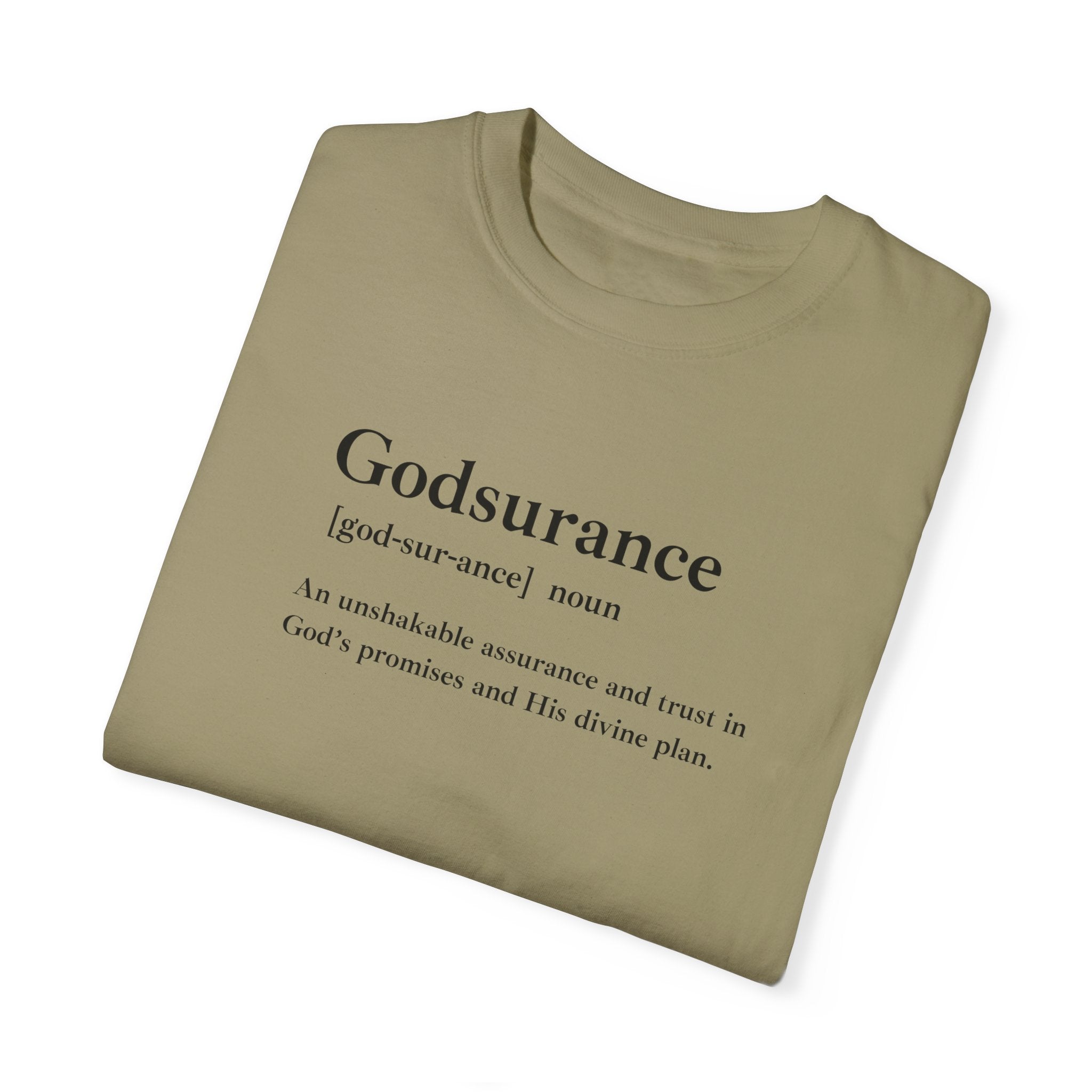 Godsurance T-Shirt – Comfort Colors 1717 Garment-Dyed Tee