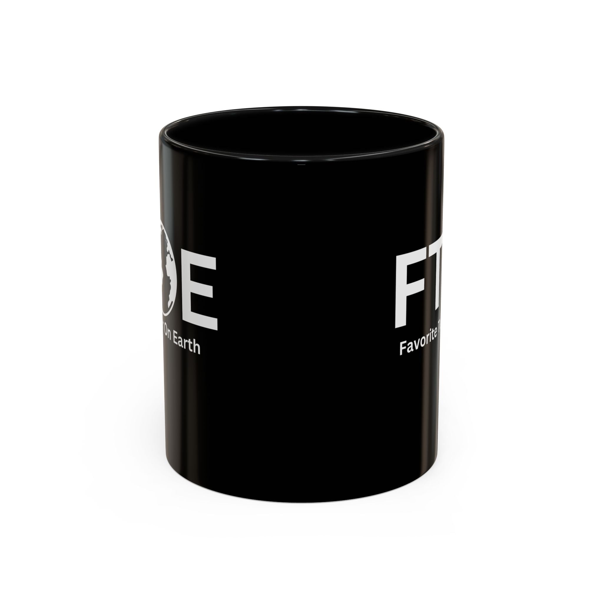 Favorite Teacher On Earth (FTOE) Accent Coffee Mug (11oz, 15oz)