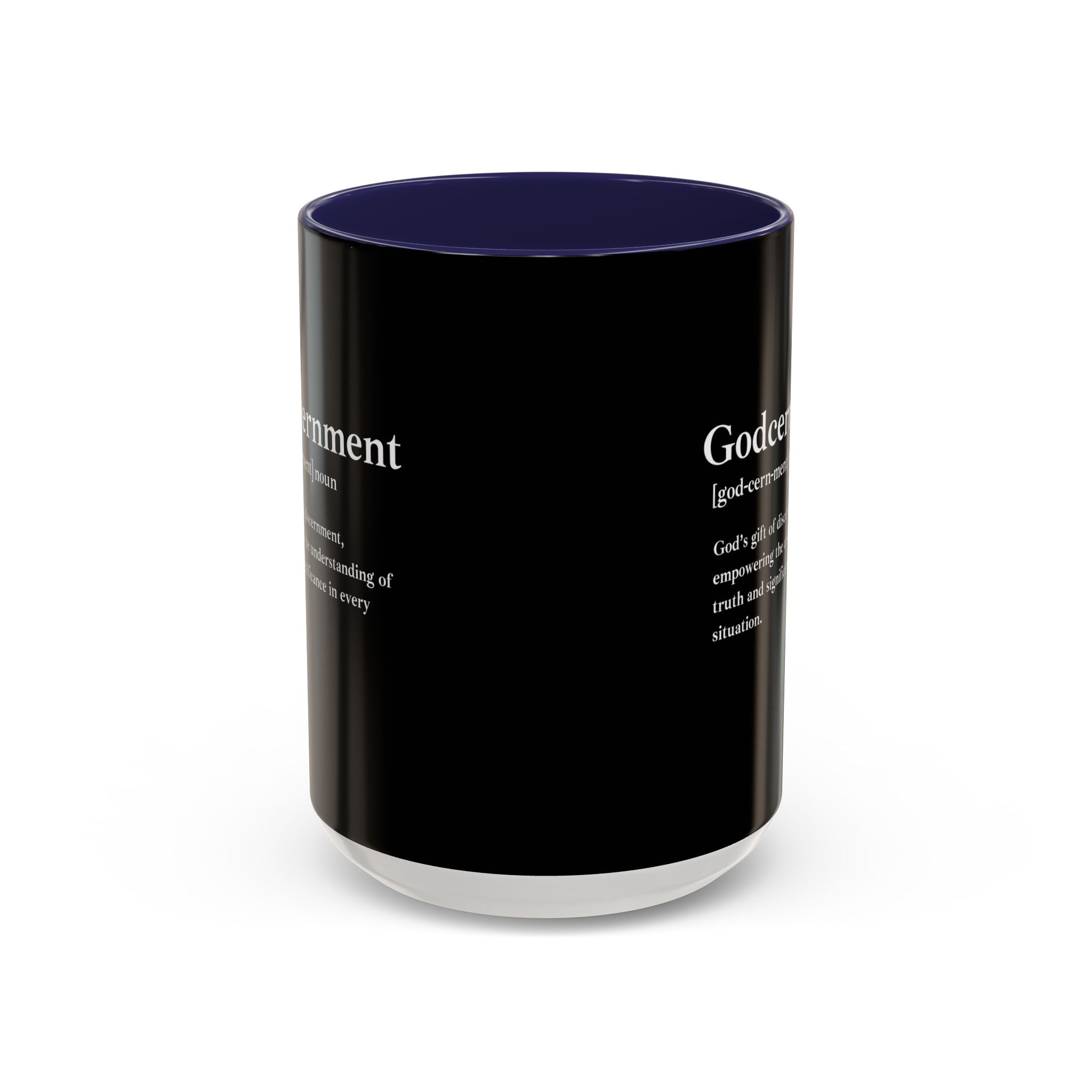 Godcernment Accent Coffee Mug (11oz, 15oz)